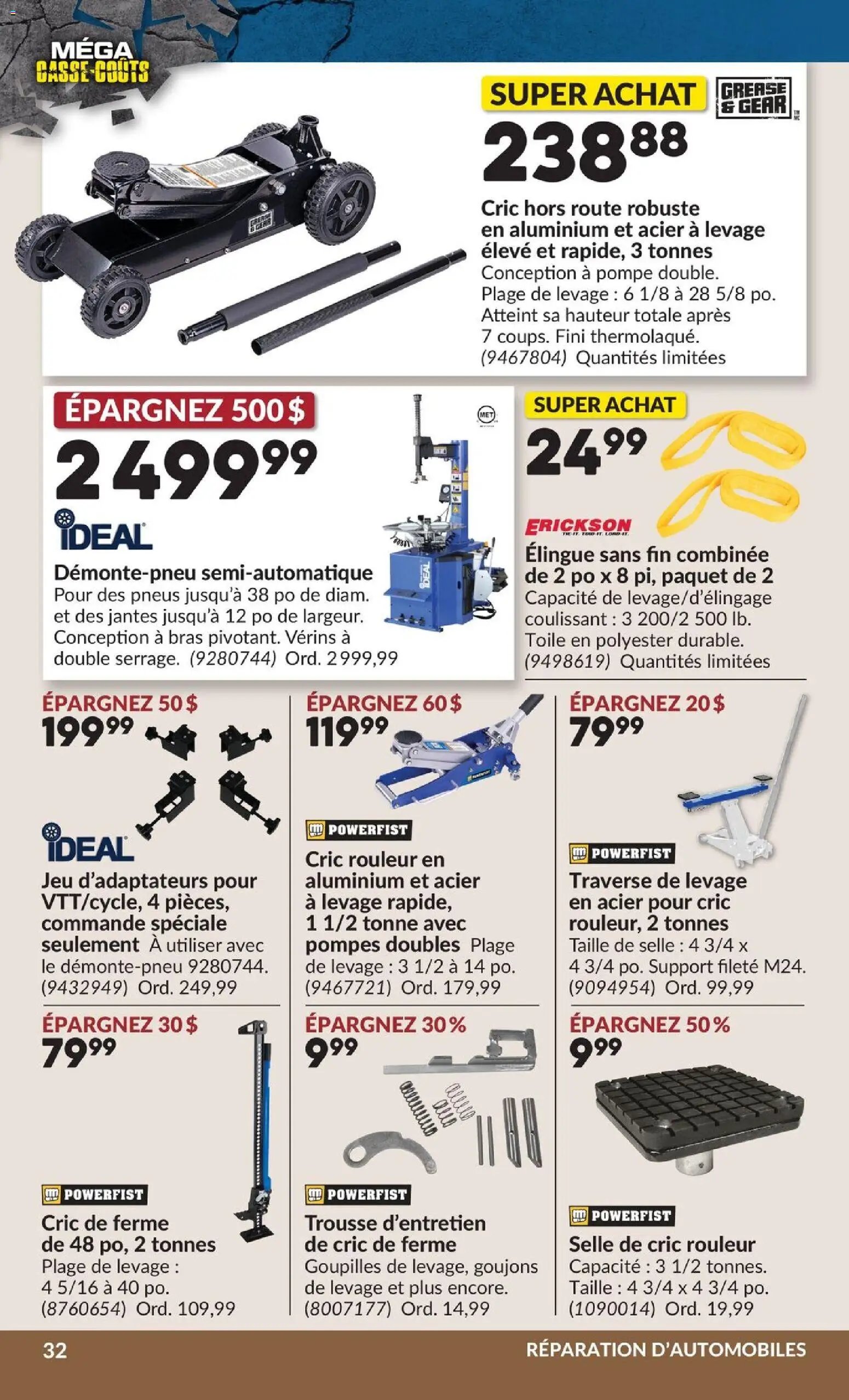 Princess Auto circulaire - 2 Semaines de Soldes !
