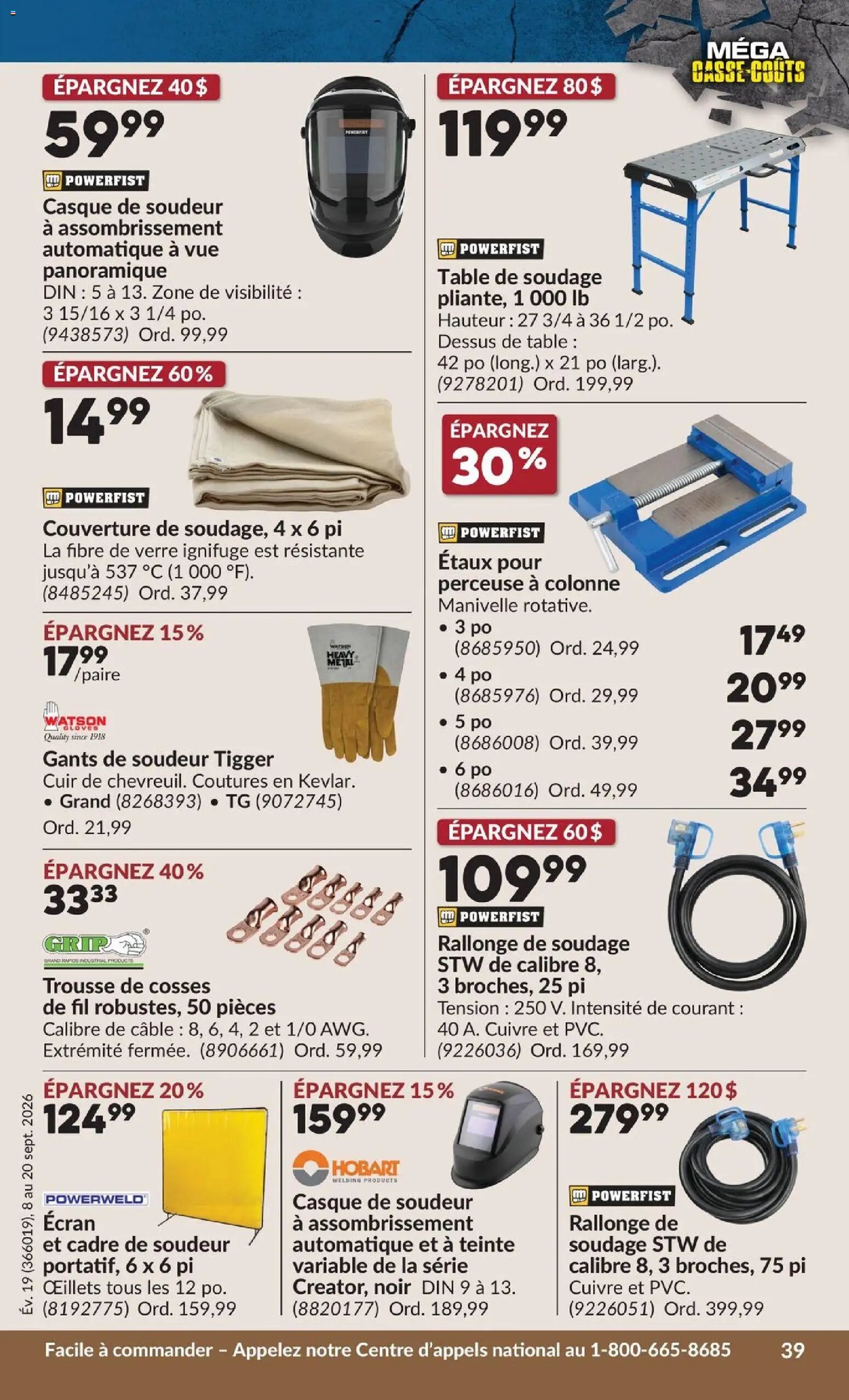 Princess Auto circulaire - 2 Semaines de Soldes !