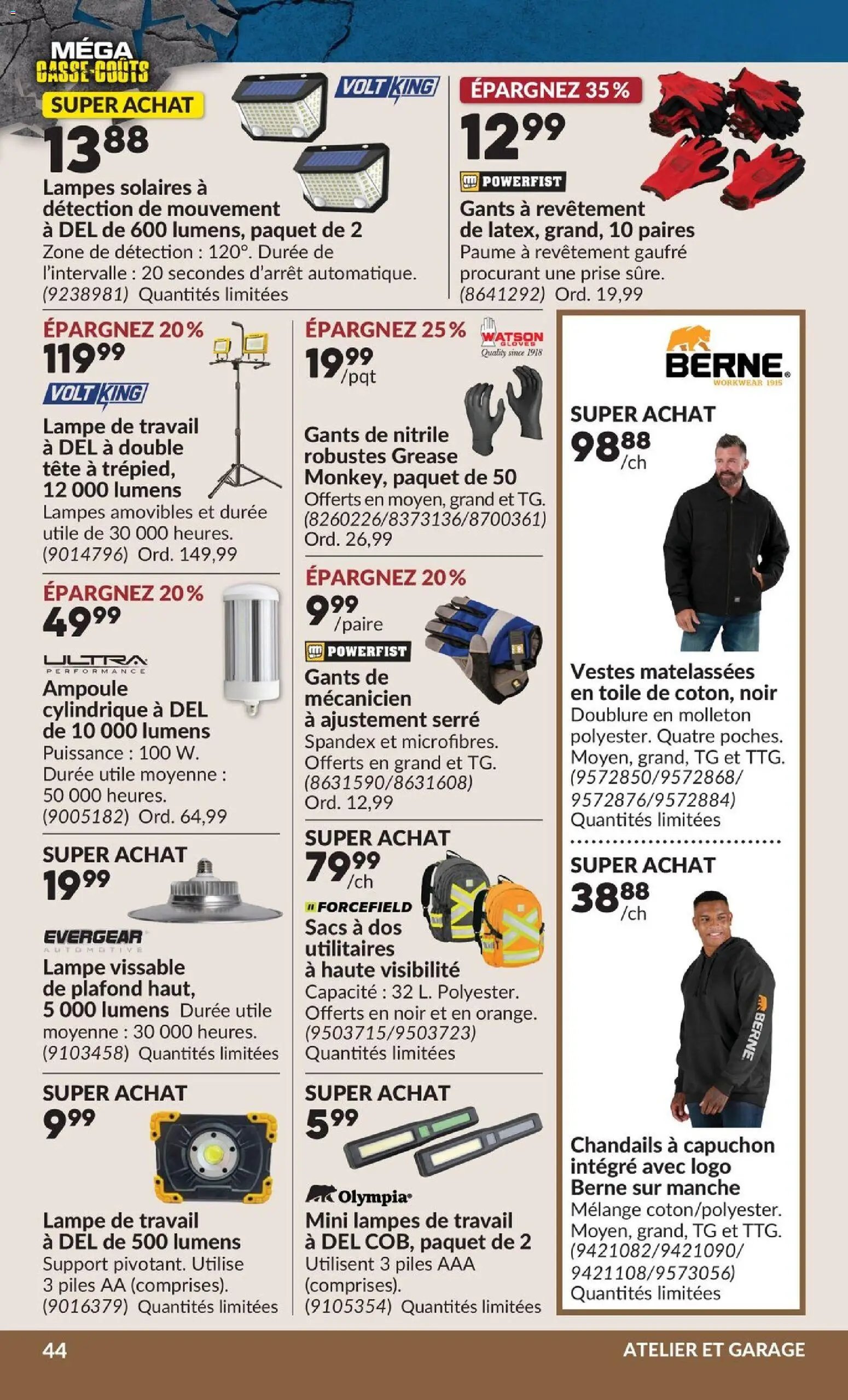 Princess Auto circulaire - 2 Semaines de Soldes !