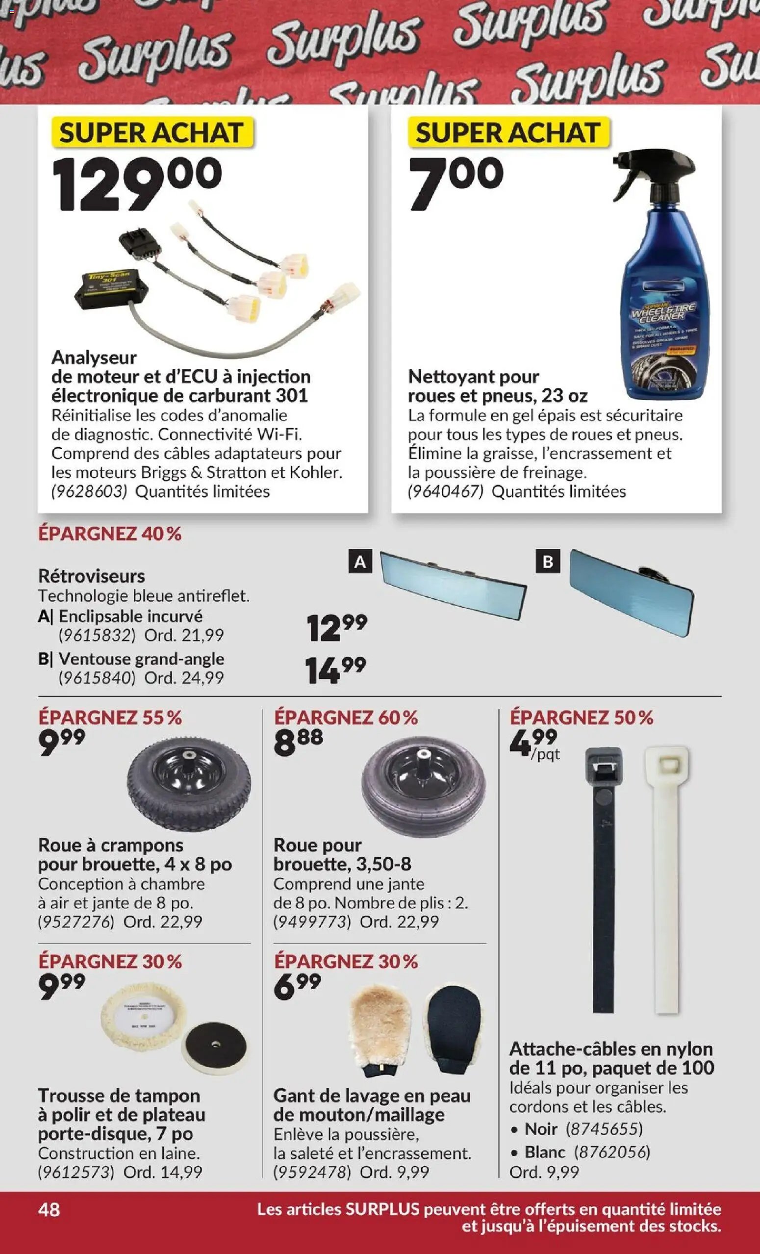 Princess Auto circulaire - 2 Semaines de Soldes !