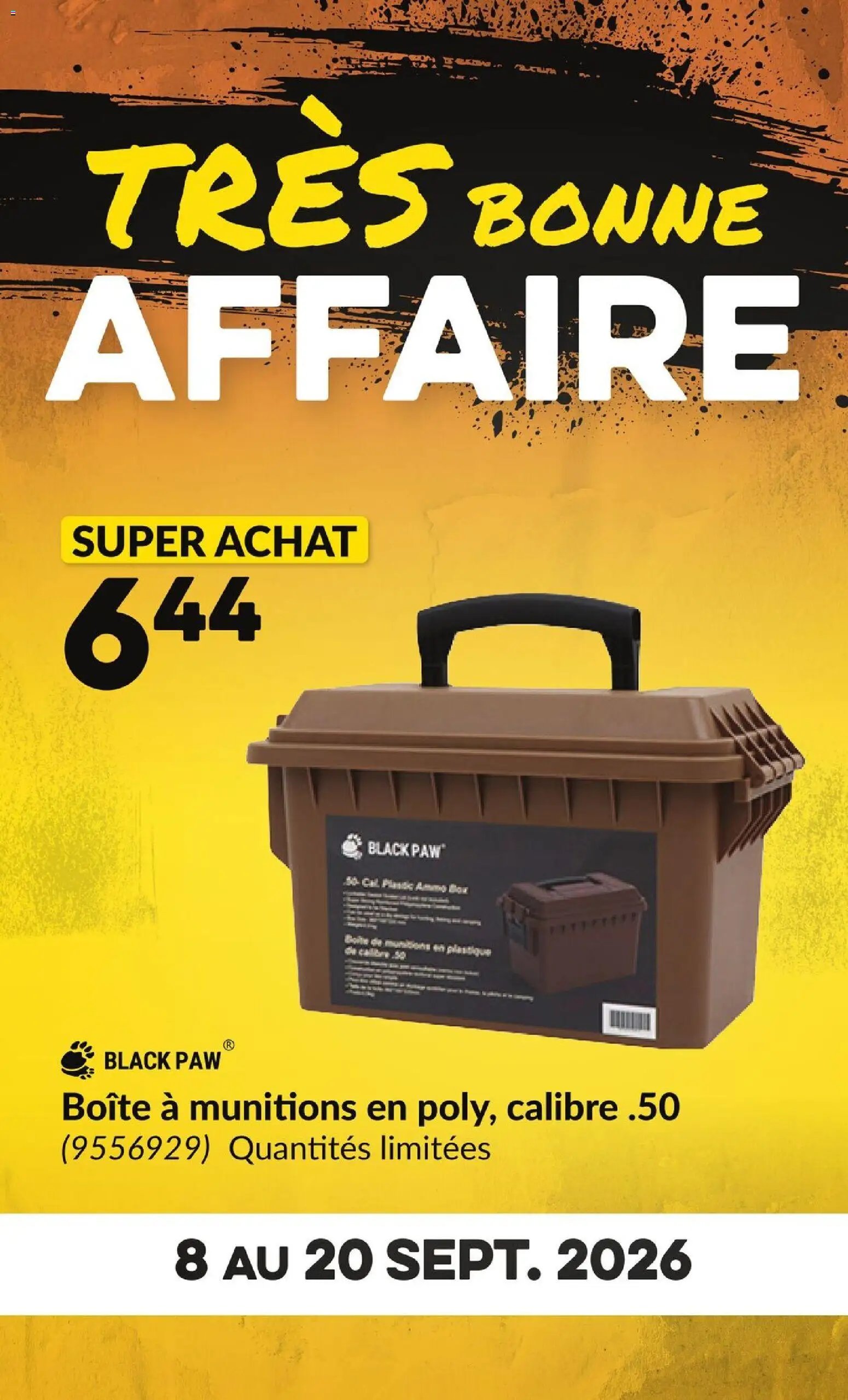 Princess Auto circulaire - 2 Semaines de Soldes !