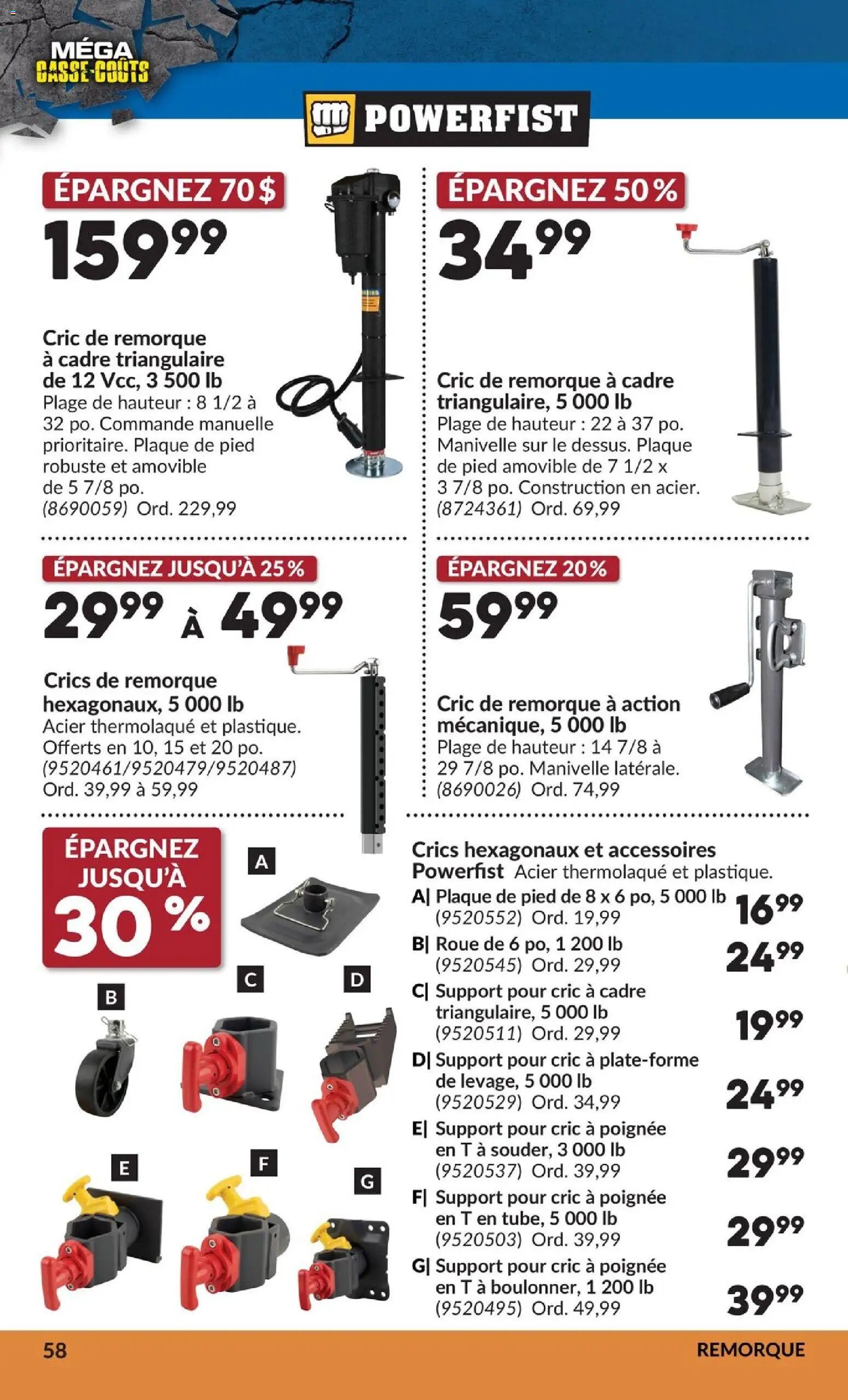 Princess Auto circulaire - 2 Semaines de Soldes !