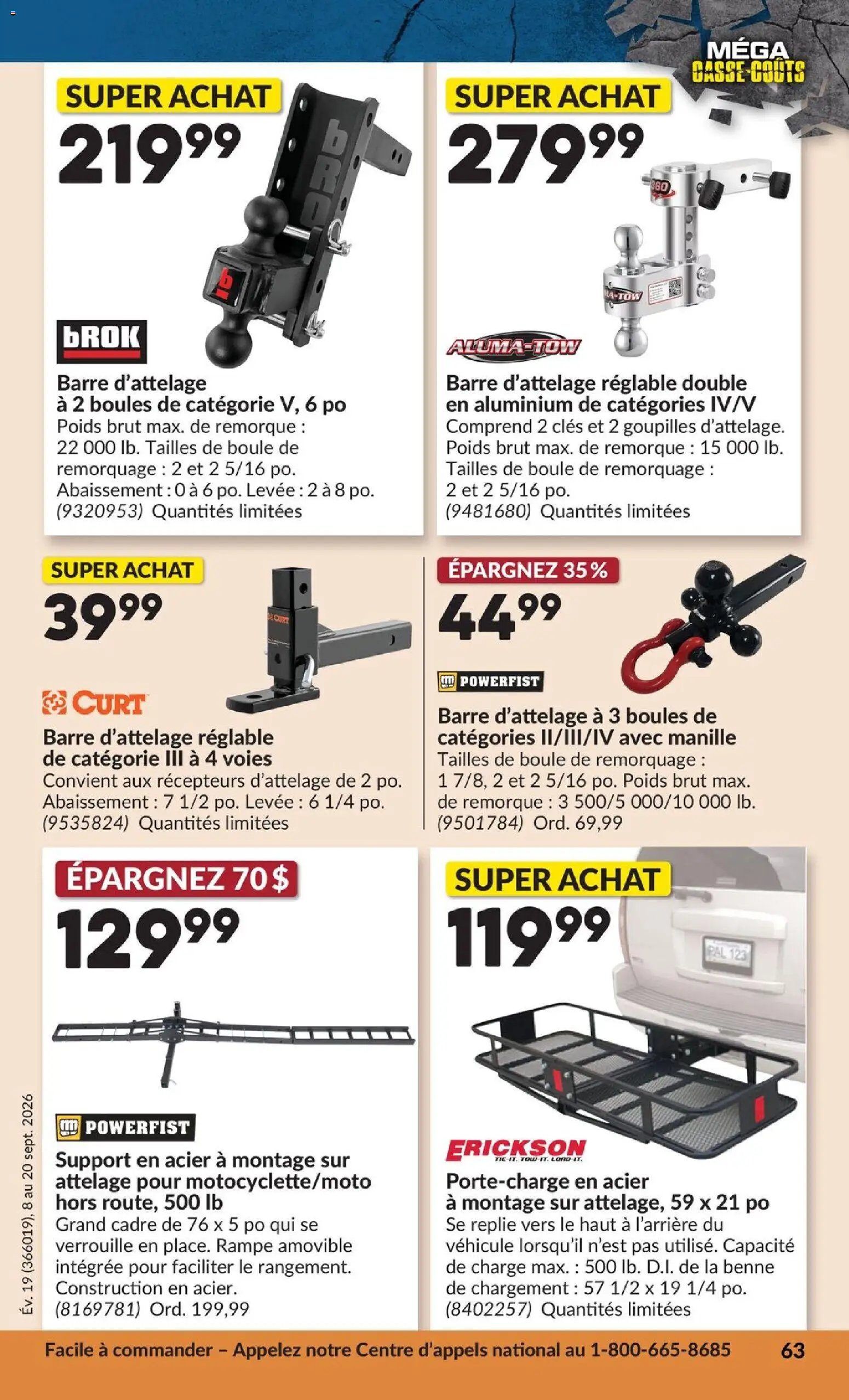 Princess Auto circulaire - 2 Semaines de Soldes !