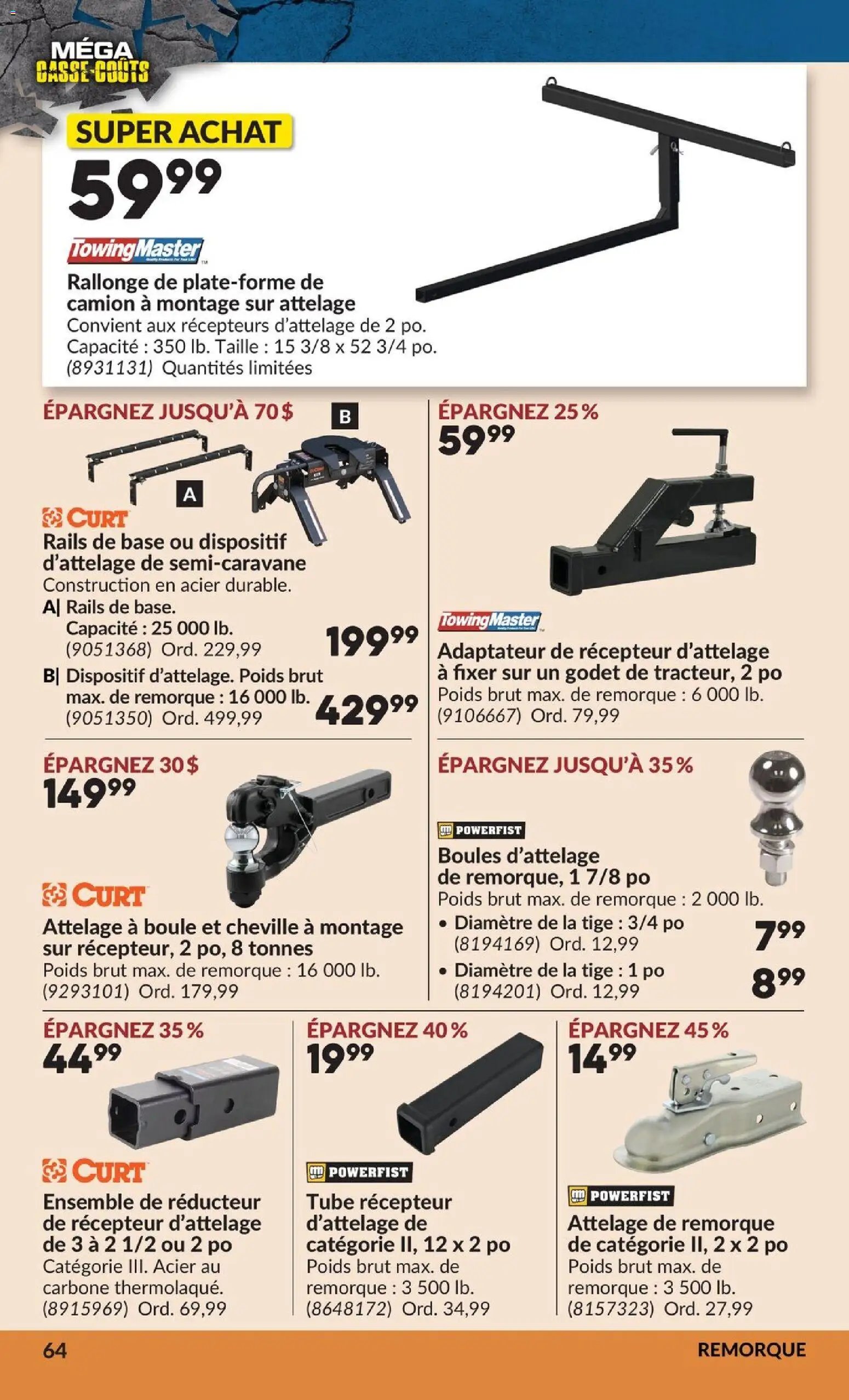 Princess Auto circulaire - 2 Semaines de Soldes !