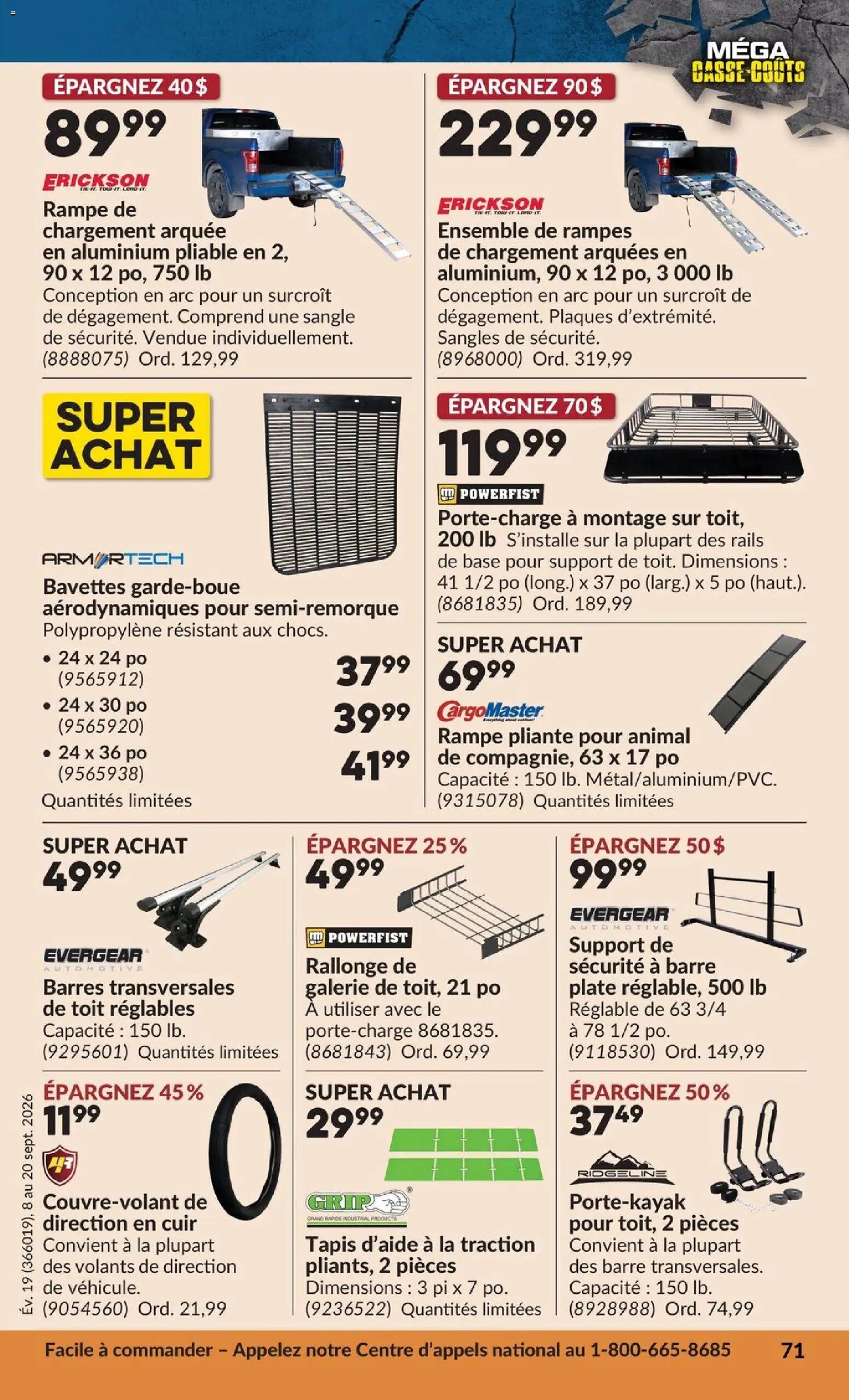 Princess Auto circulaire - 2 Semaines de Soldes !