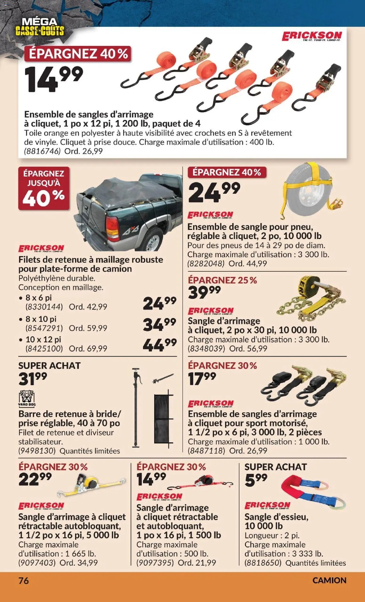 Princess Auto circulaire - 2 Semaines de Soldes !