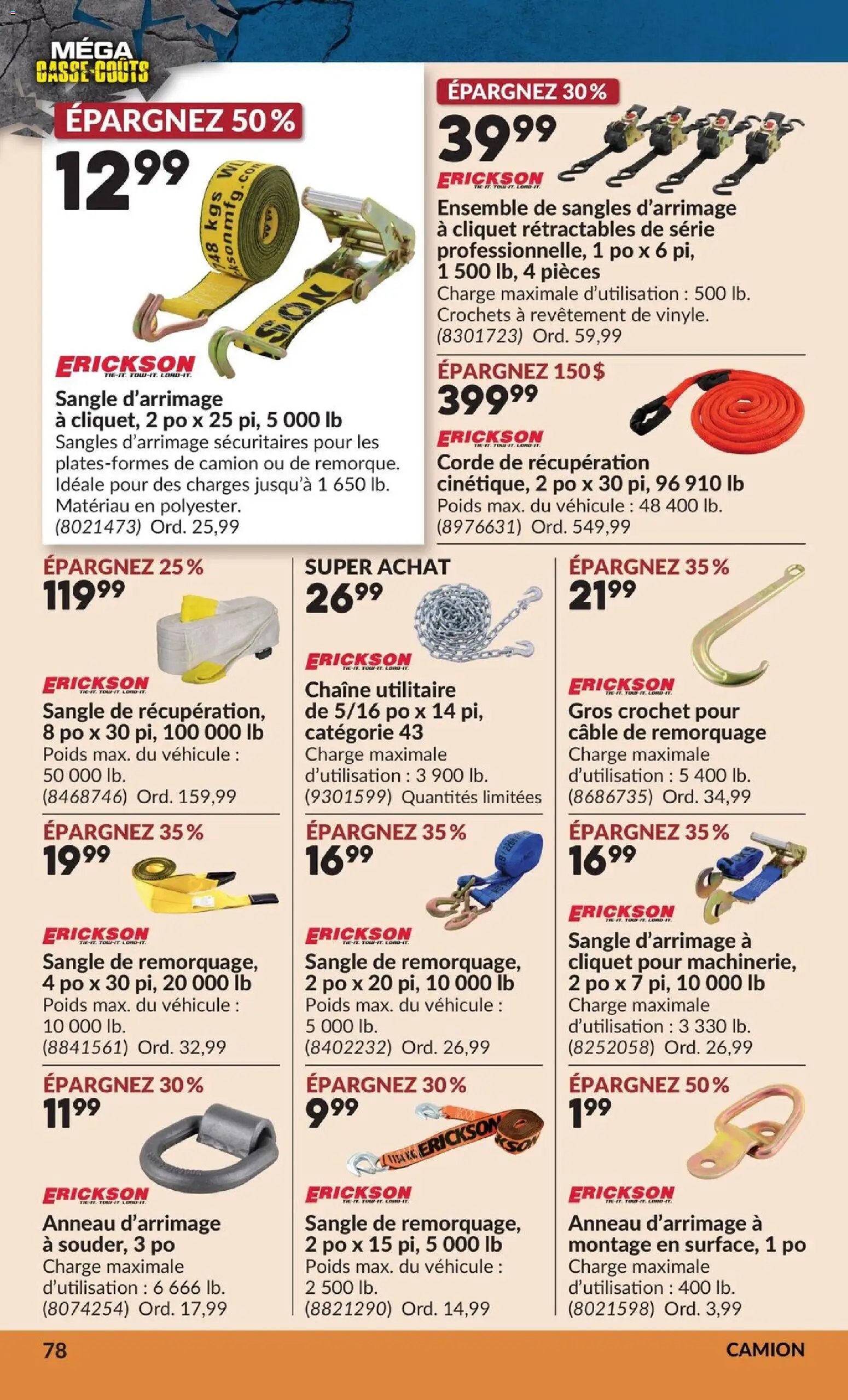 Princess Auto circulaire - 2 Semaines de Soldes !