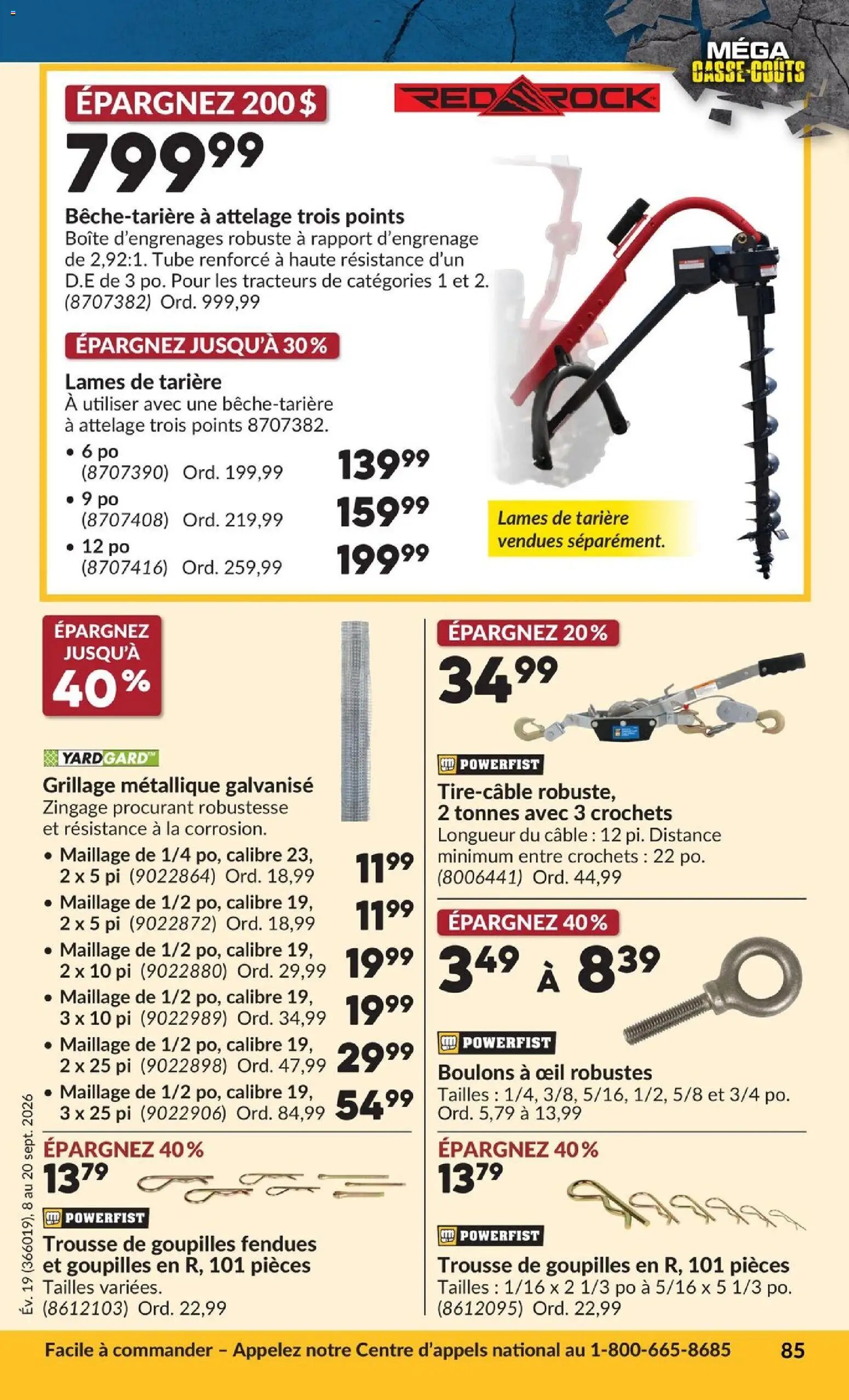 Princess Auto circulaire - 2 Semaines de Soldes !