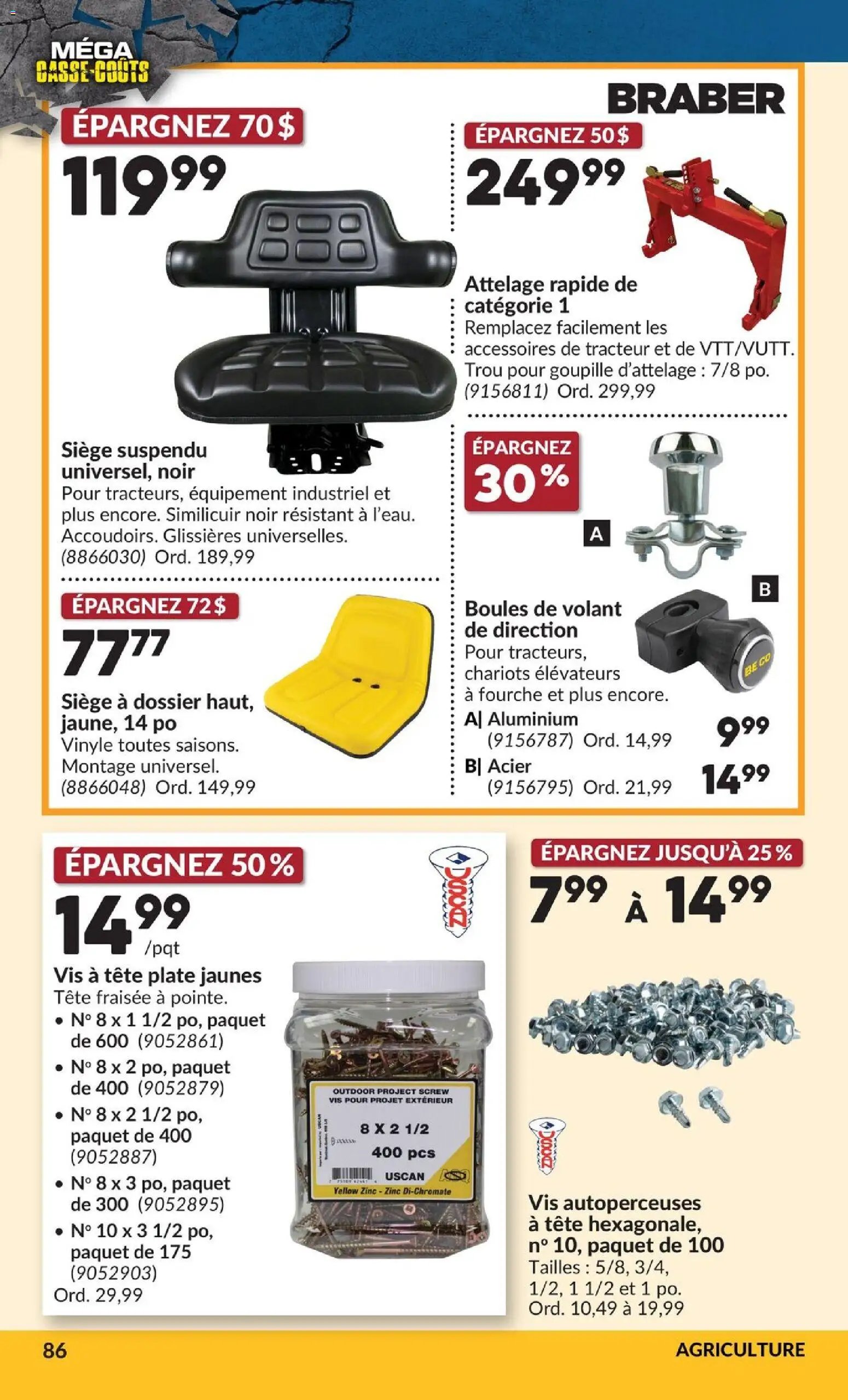 Princess Auto circulaire - 2 Semaines de Soldes !
