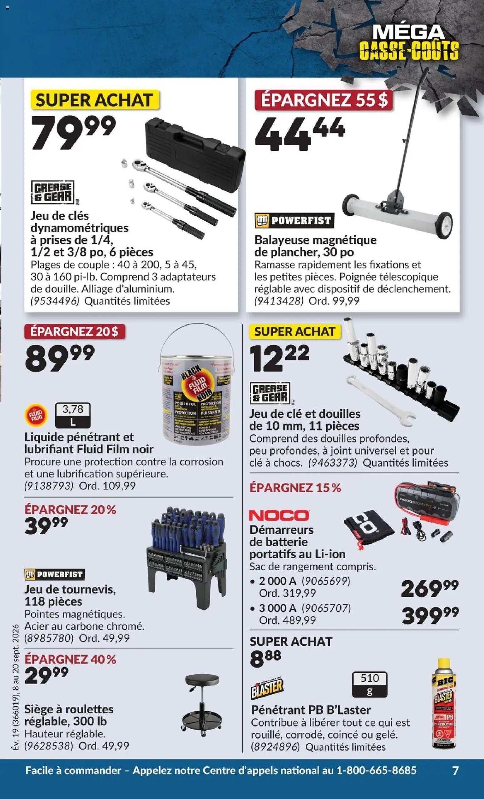 Princess Auto circulaire - 2 Semaines de Soldes !