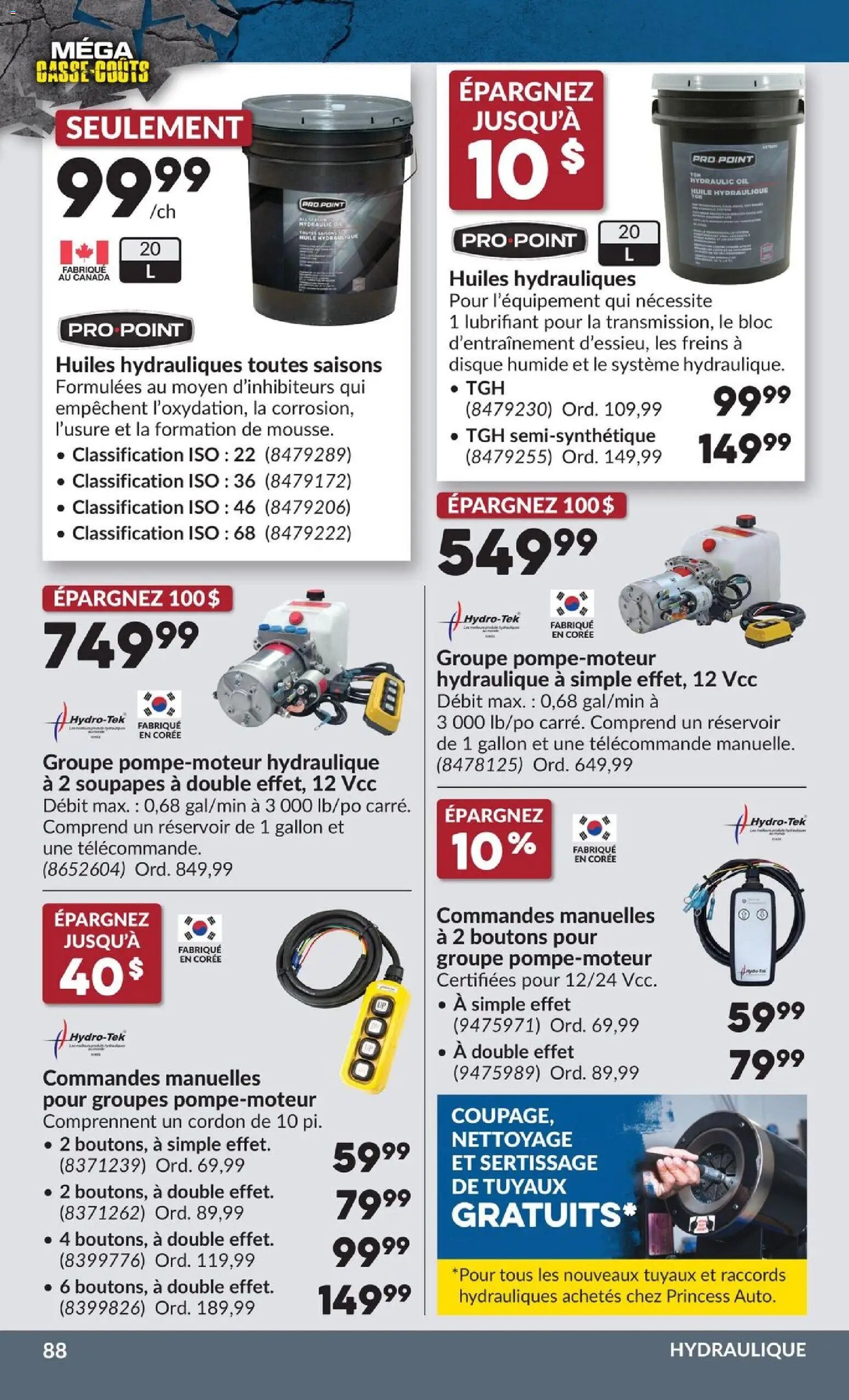 Princess Auto circulaire - 2 Semaines de Soldes !