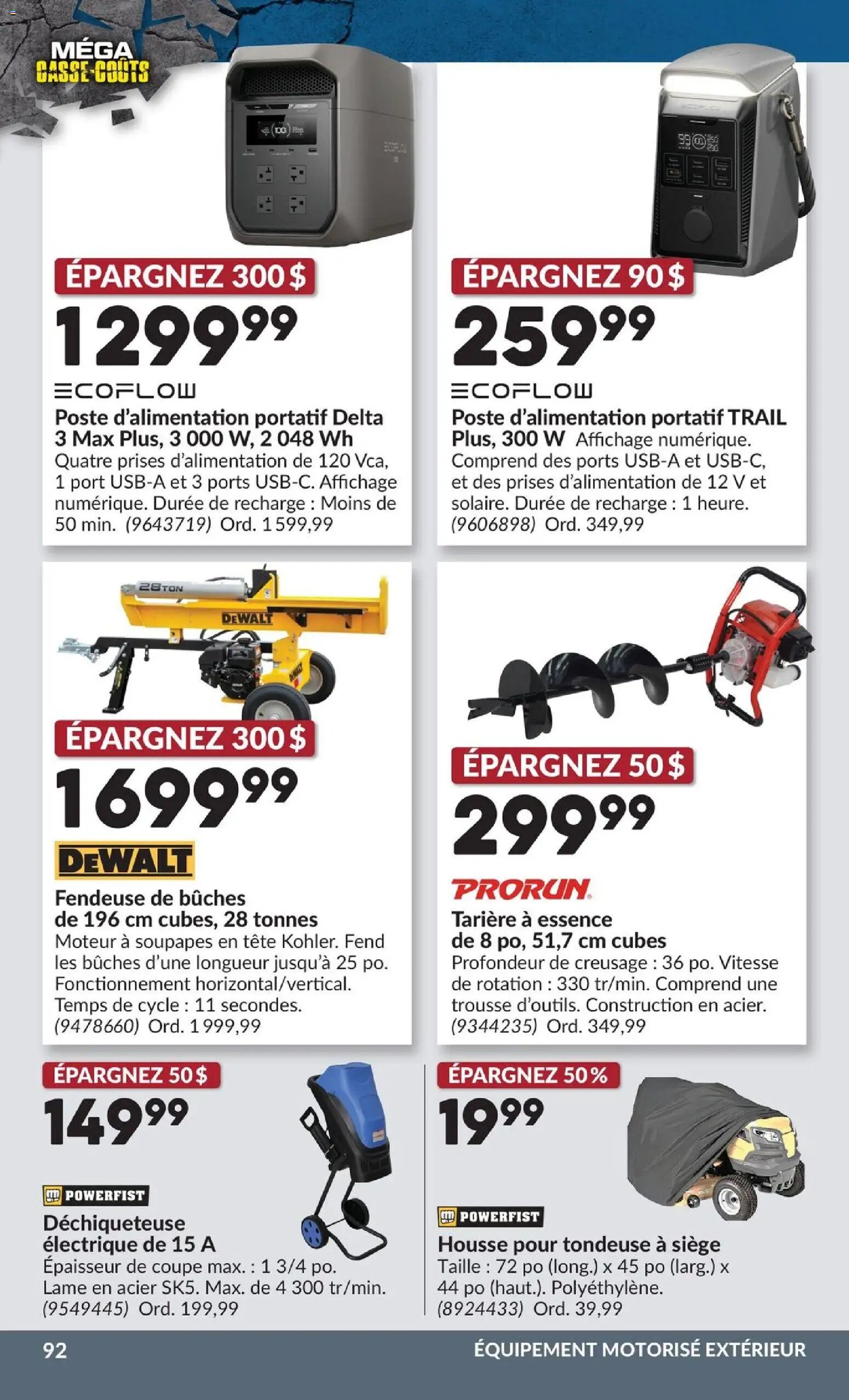Princess Auto circulaire - 2 Semaines de Soldes !