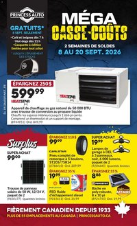 Princess Auto circulaire - 2 Semaines de Soldes !