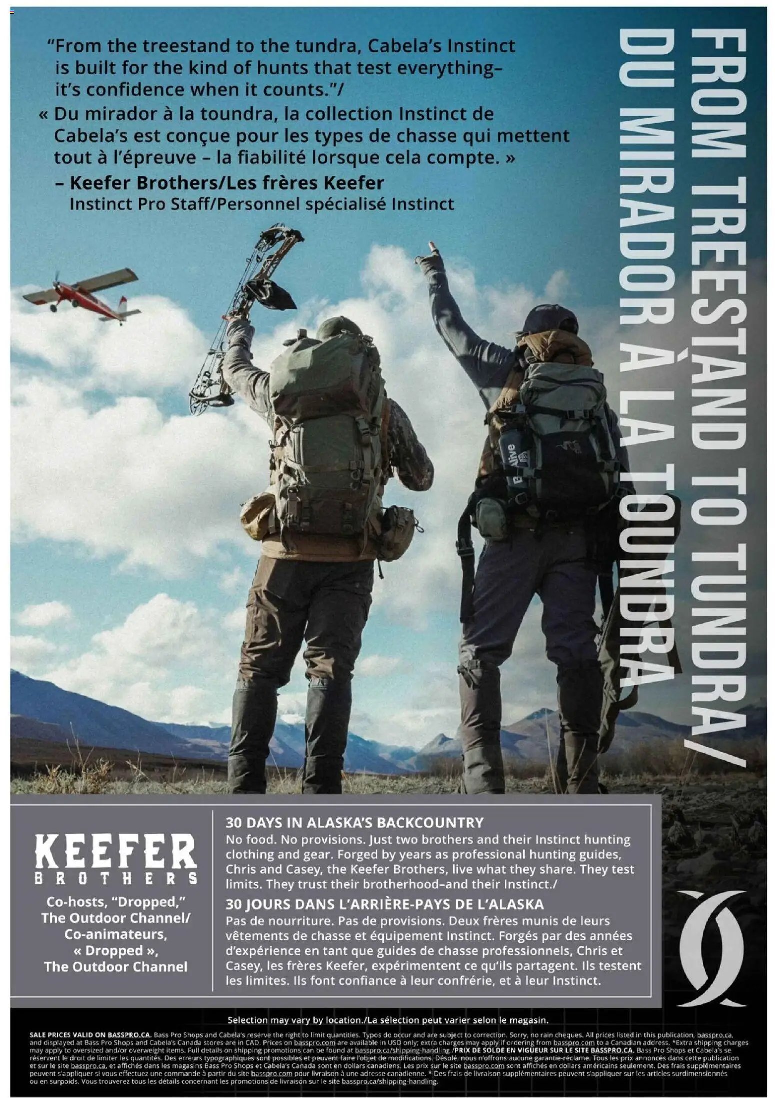 Cabelas weekly flyer / circulaire - Instinct