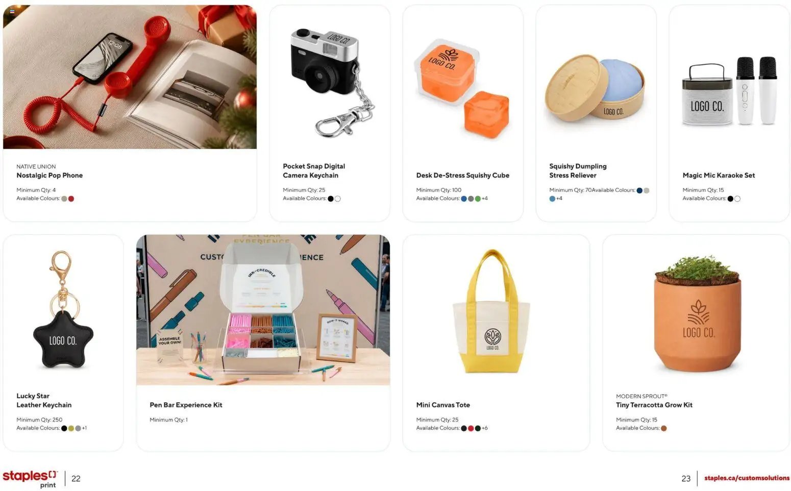 Staples flyer - Holiday gift guide