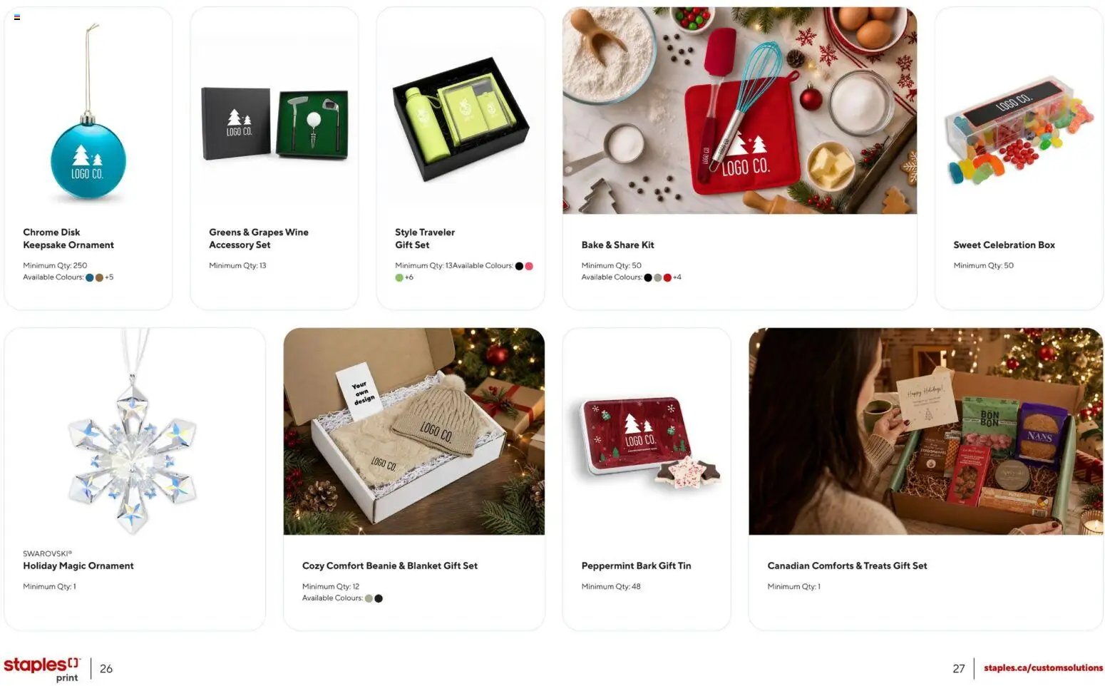 Staples flyer - Holiday gift guide