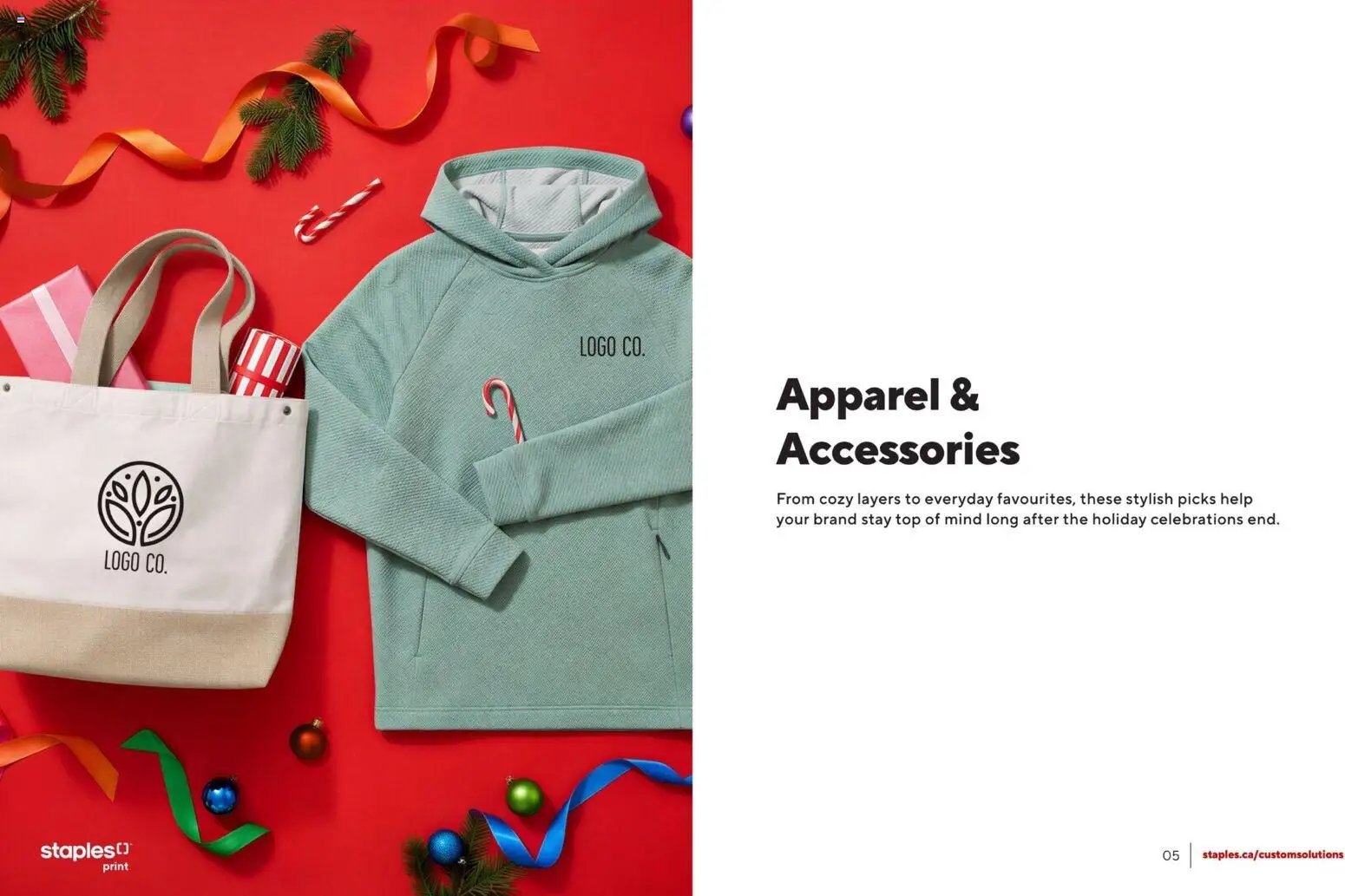 Staples flyer - Holiday gift guide