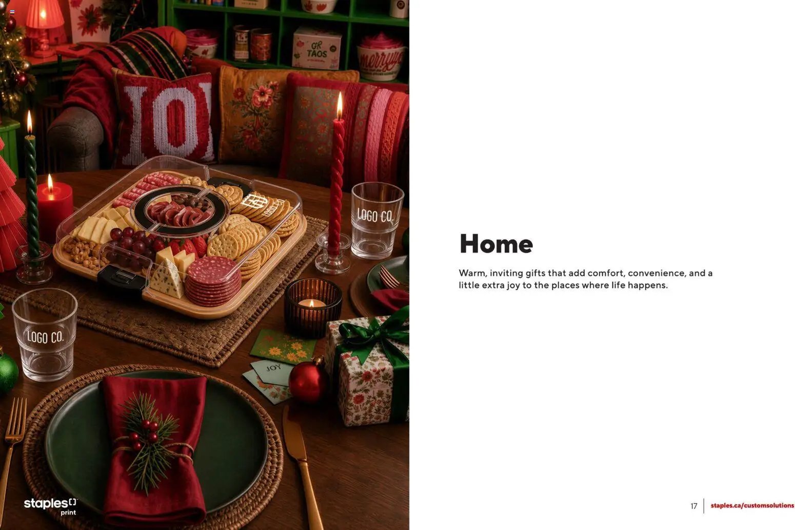Staples flyer - Holiday gift guide