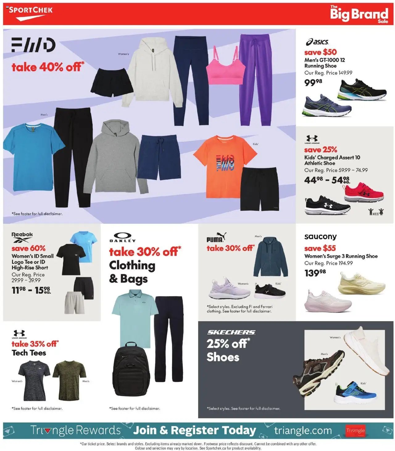 Sport Chek weekly flyer / circulaire