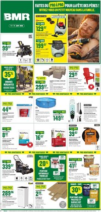 BMR weekly flyer / circulaire