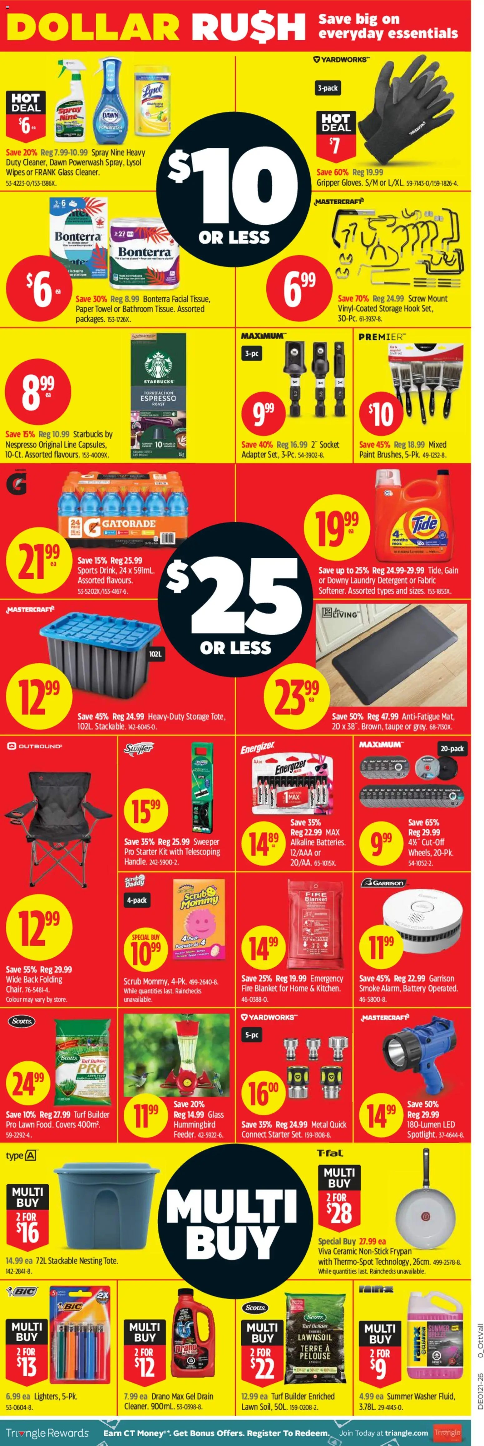 Canadian Tire flyer - Dollar Rush (2026-05-21 - 2026-05-27) | 2