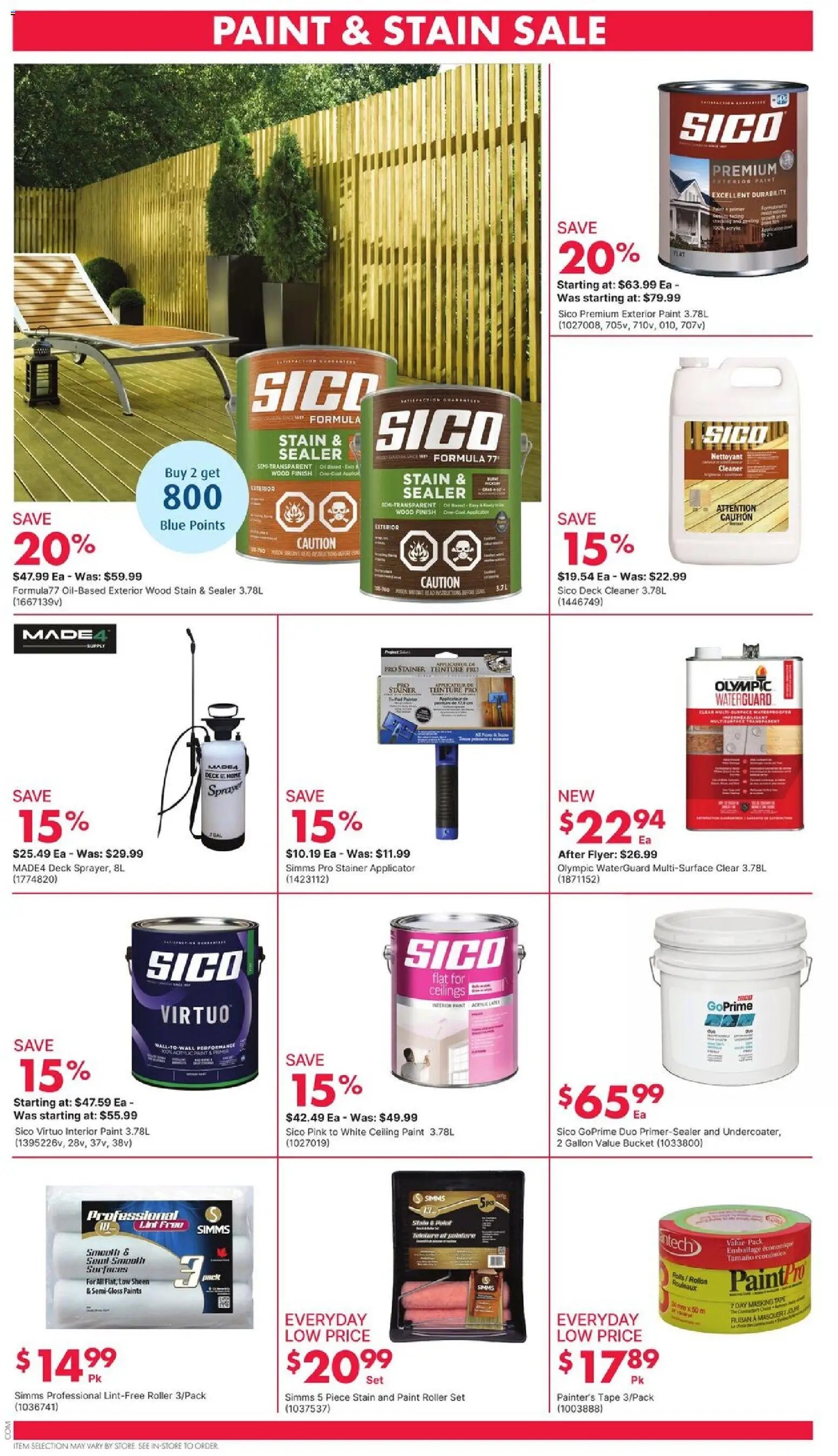 Kent weekly flyer / circulaire