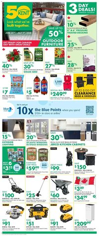 Kent weekly flyer / circulaire