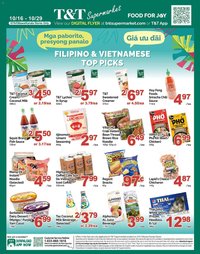 T&T Supermarket flyer - Filipino & Vietnamese Top Picks