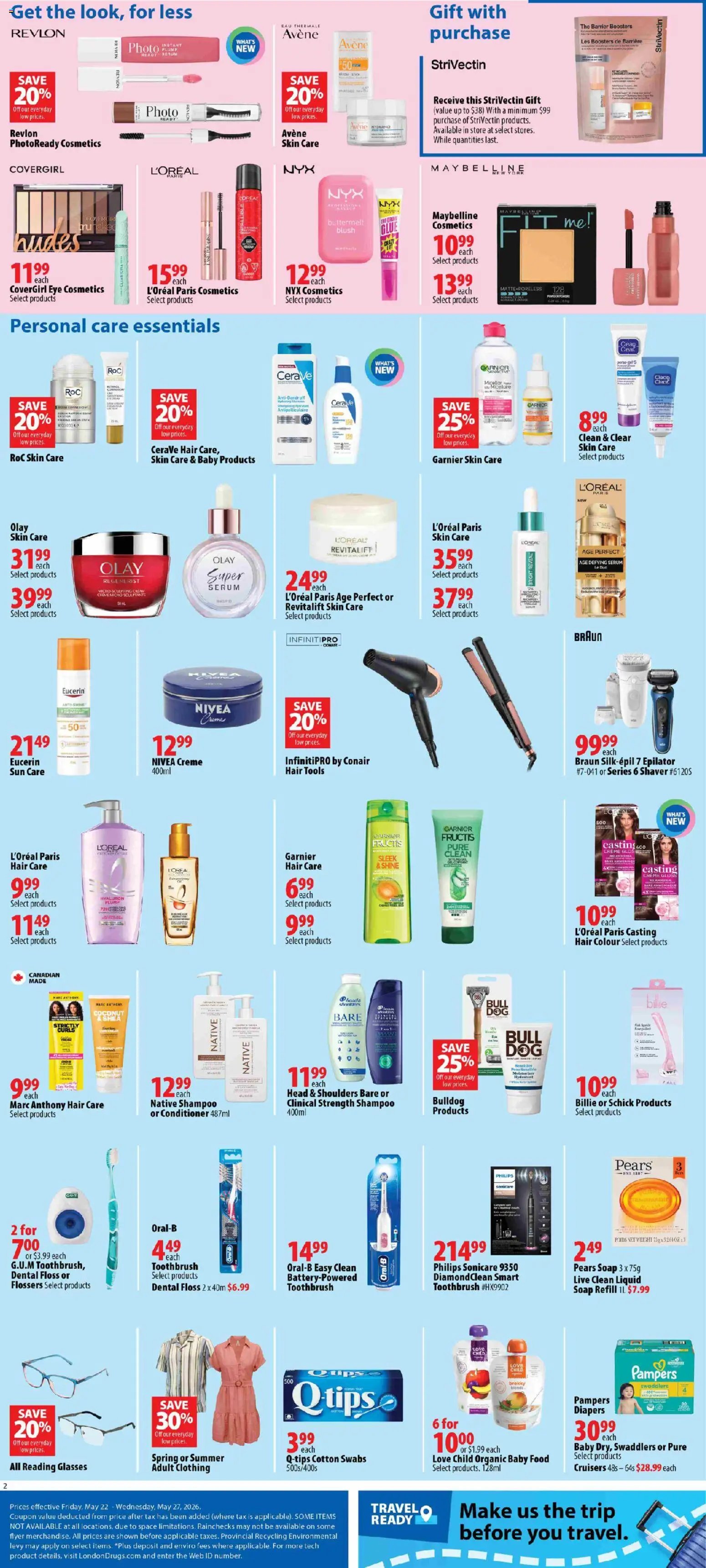 London Drugs weekly flyer / circulaire (2026-05-22 - 2026-05-27) | 2