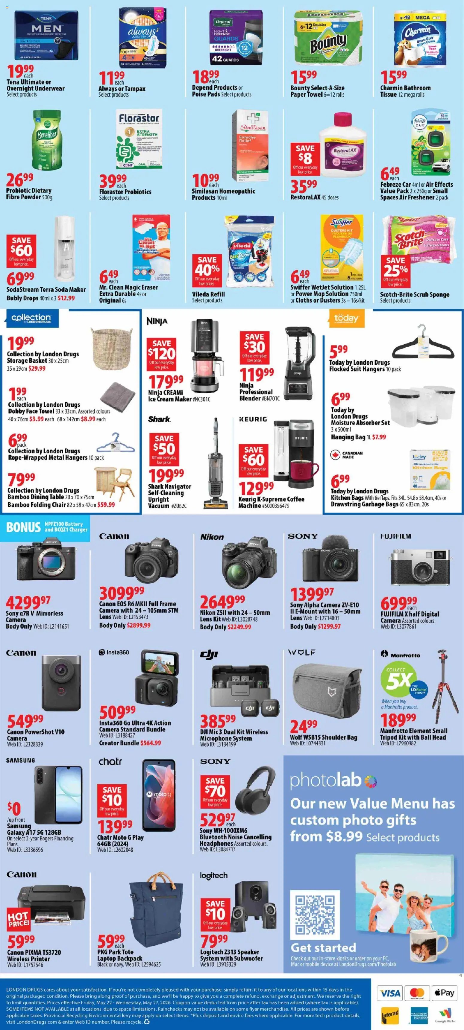 London Drugs weekly flyer / circulaire (2026-05-22 - 2026-05-27) | 4
