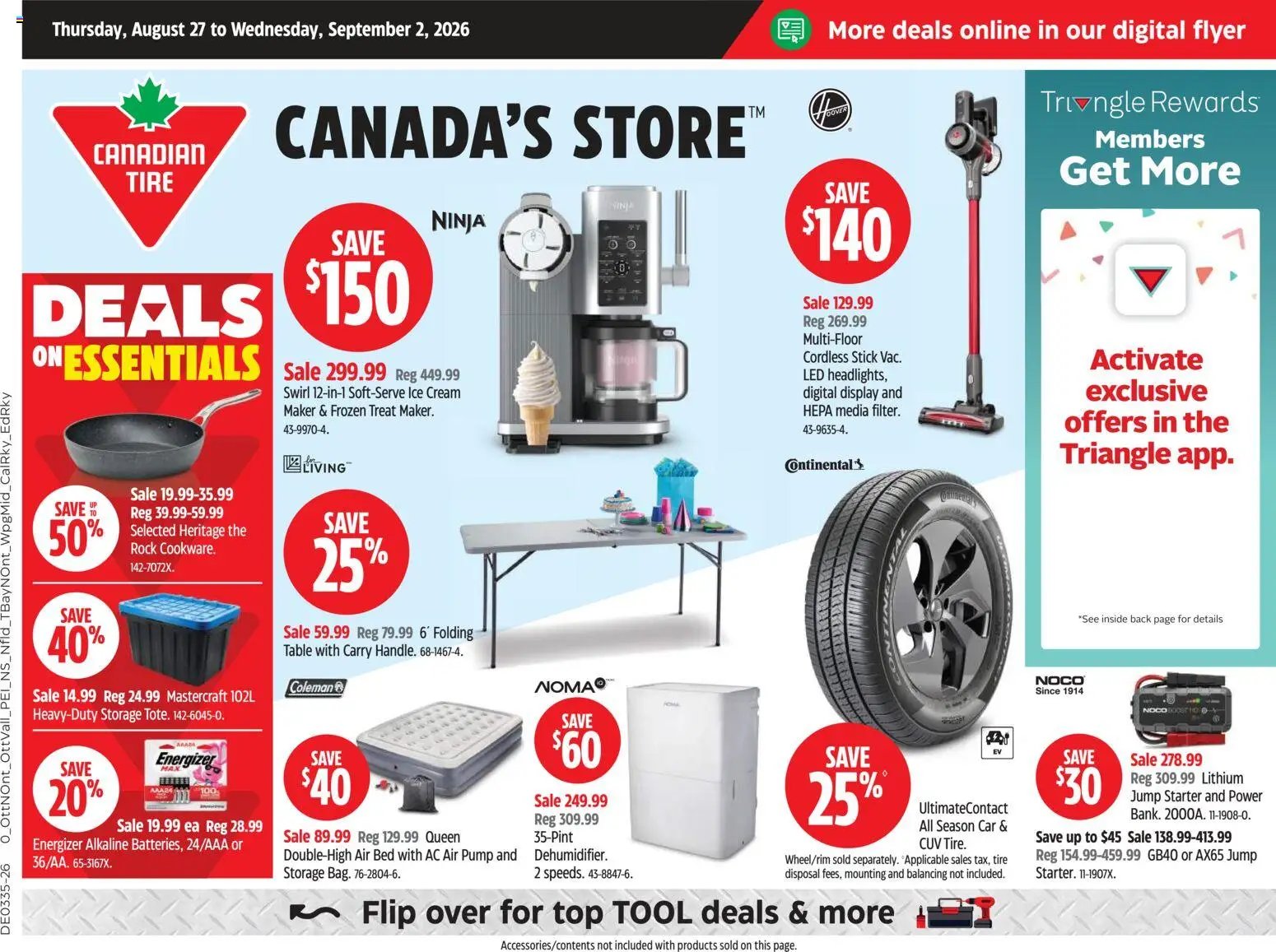 Canadian Tire weekly flyer