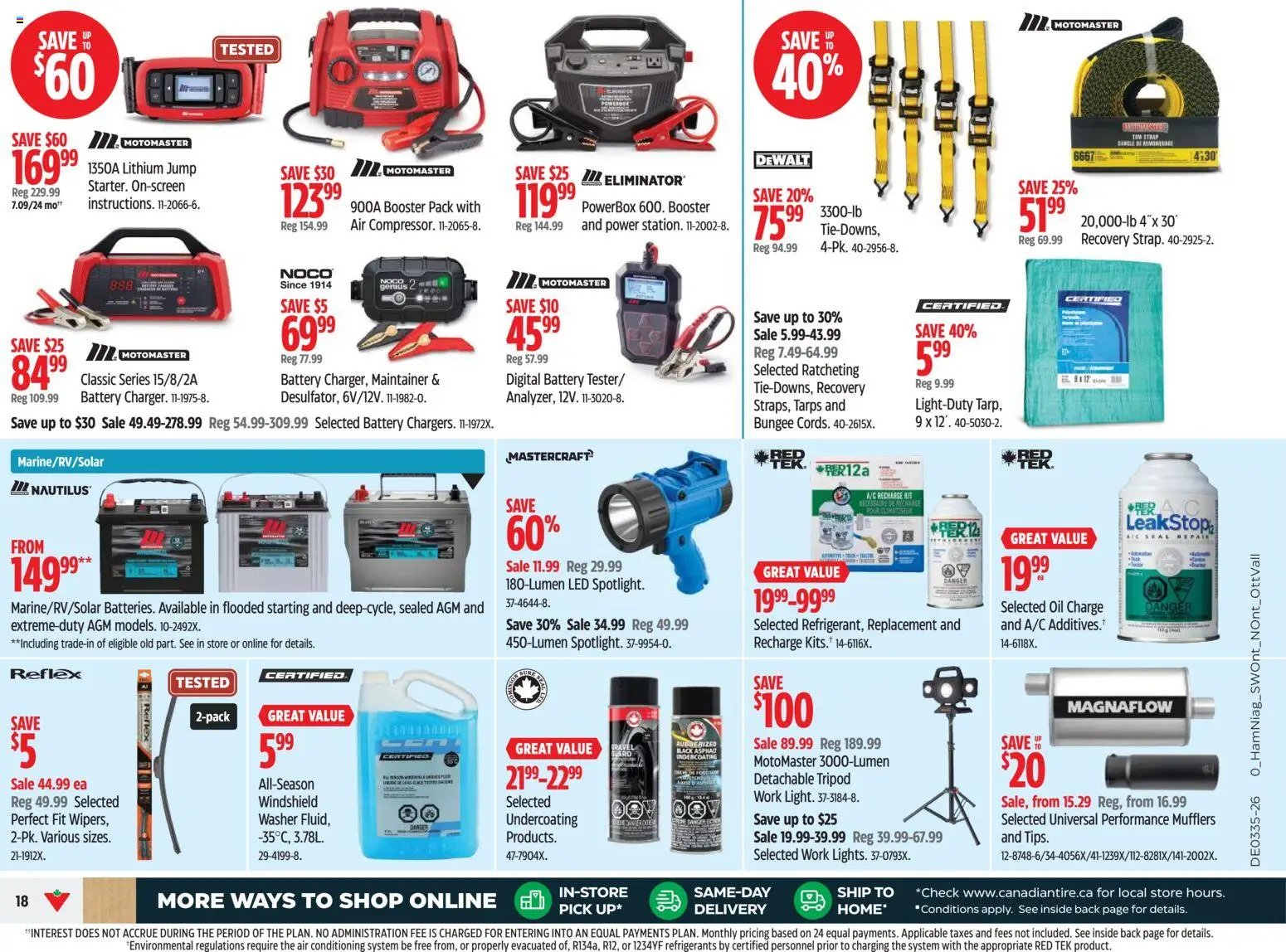 Canadian Tire weekly flyer
