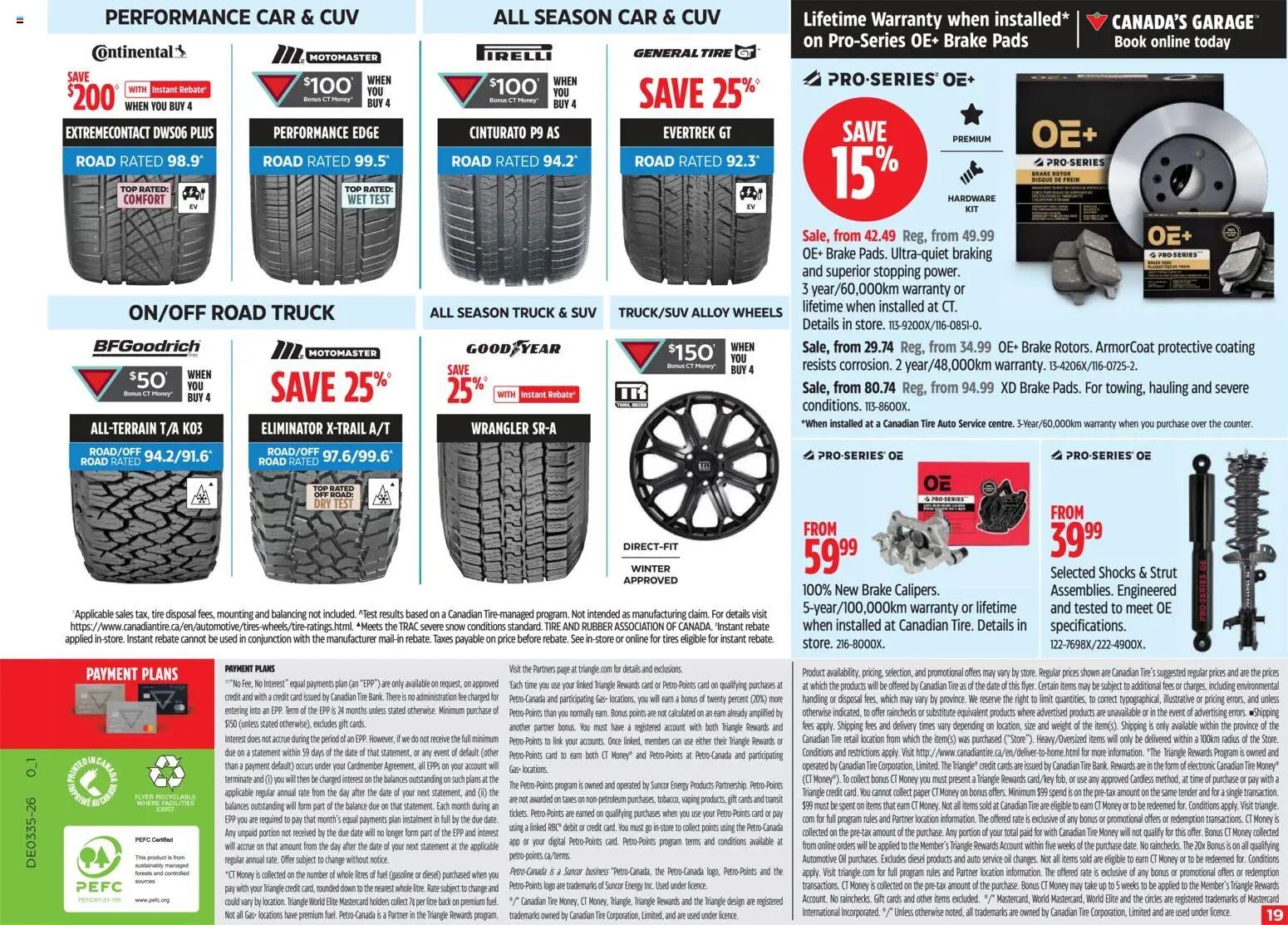 Canadian Tire weekly flyer