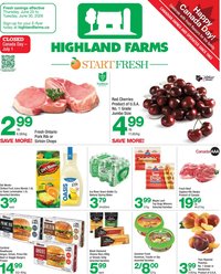 Highland Farms weekly flyer / circulaire