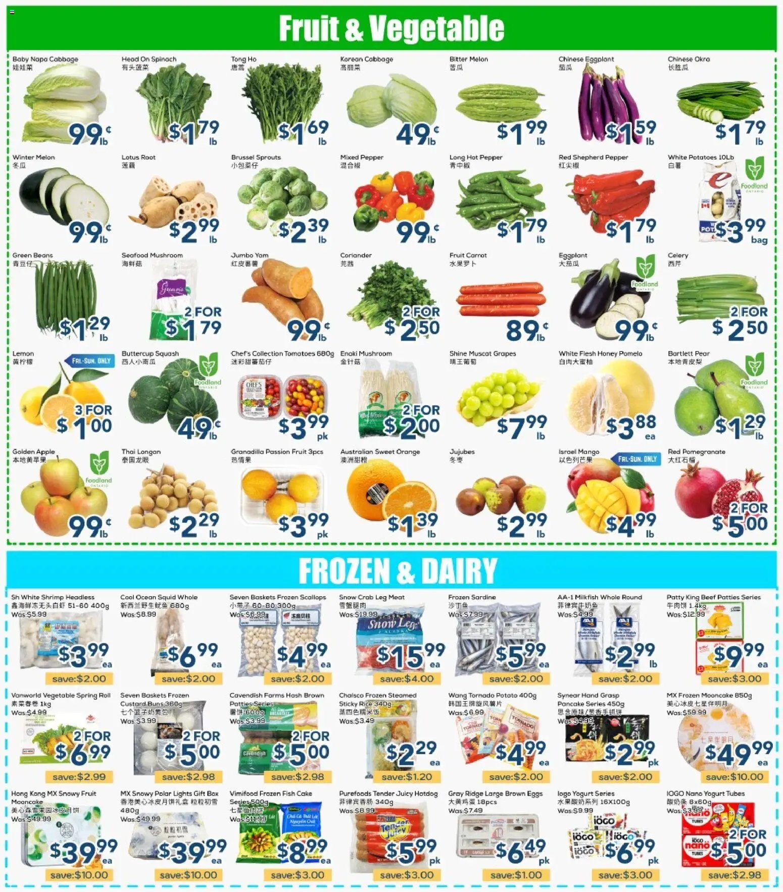 Oceans weekly flyer - Mississauga