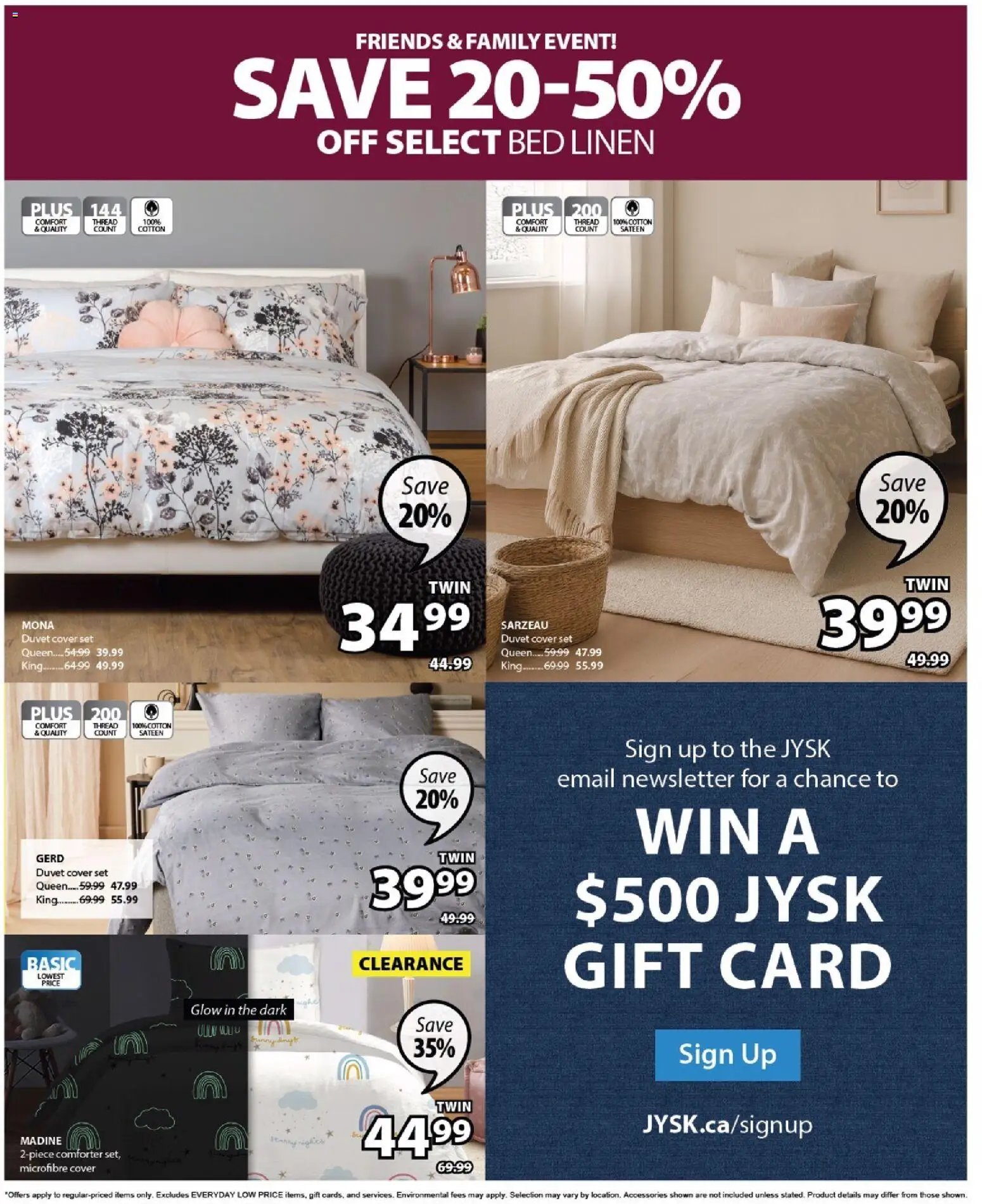JYSK weekly flyer