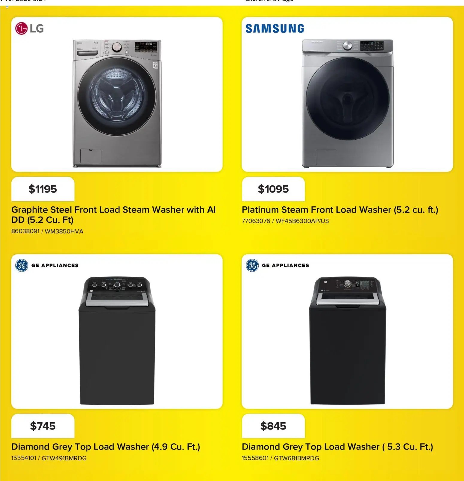 Leon's flyer - BBFL Appliances