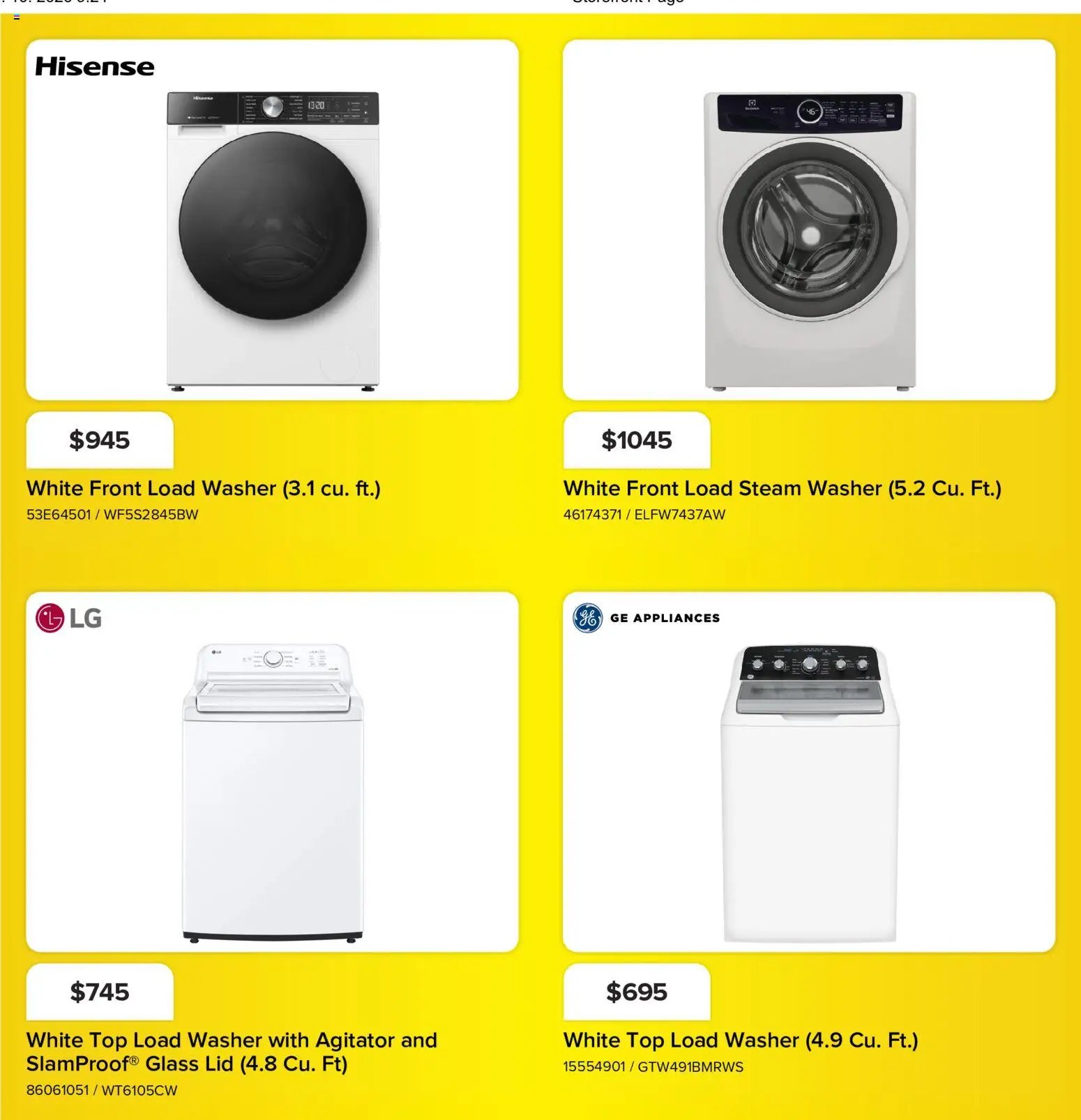 Leon's flyer - BBFL Appliances