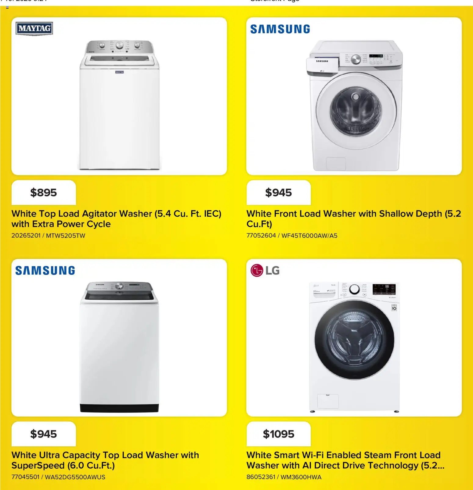 Leon's flyer - BBFL Appliances