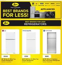 Leon's flyer - BBFL Appliances