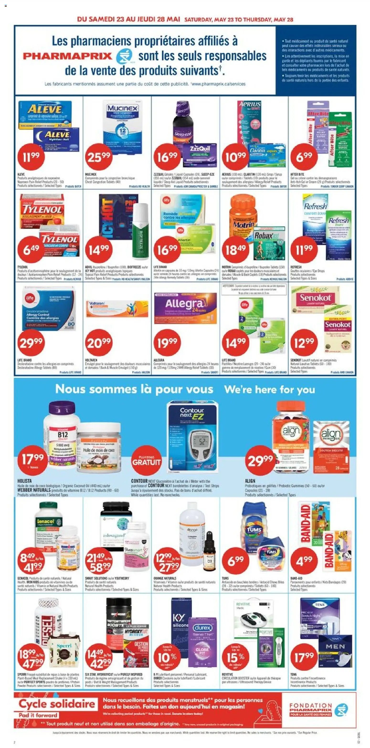 Pharmaprix weekly flyer / circulaire (2026-05-22 - 2026-05-28) | 4