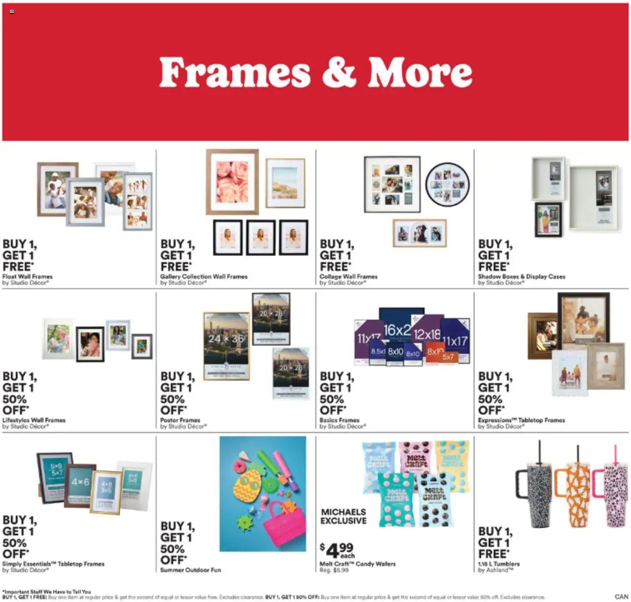 Michaels weekly flyer / circulaire