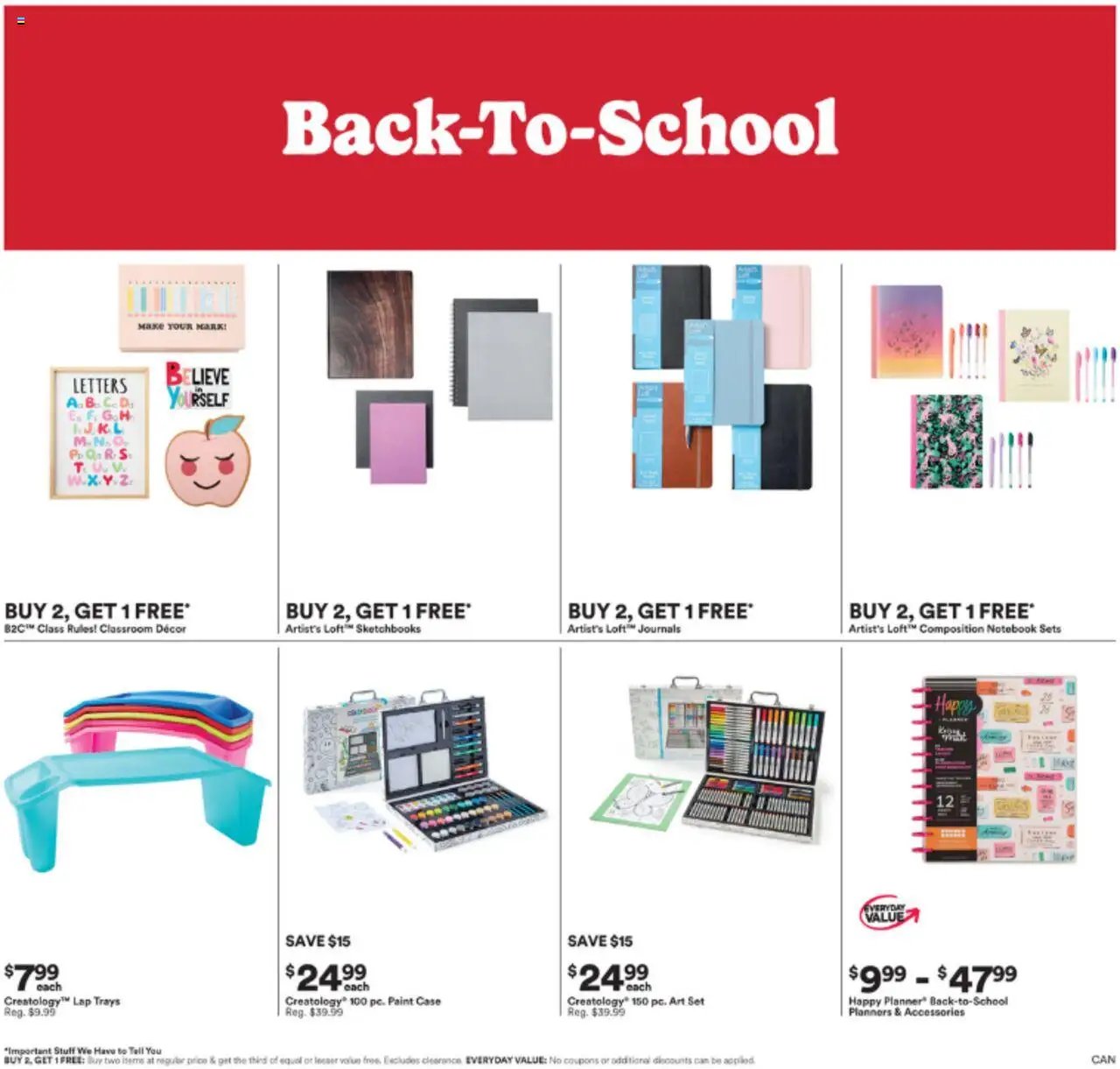 Michaels weekly flyer / circulaire
