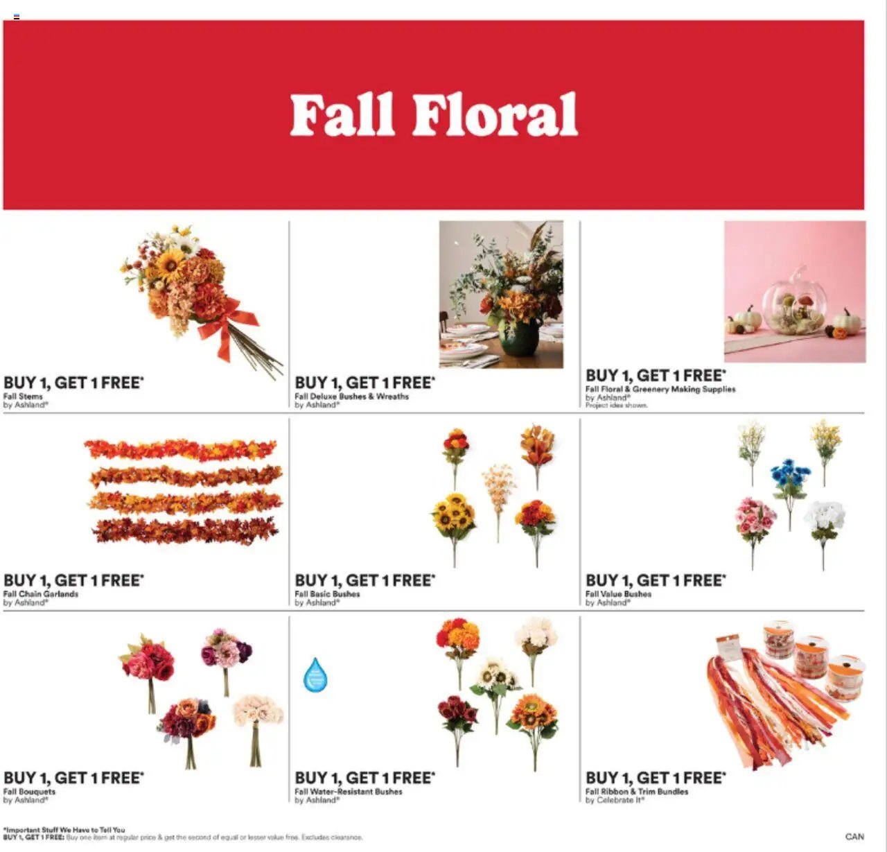 Michaels weekly flyer / circulaire