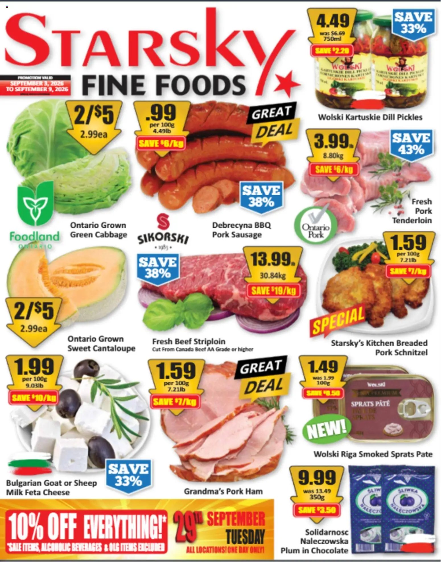 Starsky weekly flyer / circulaire