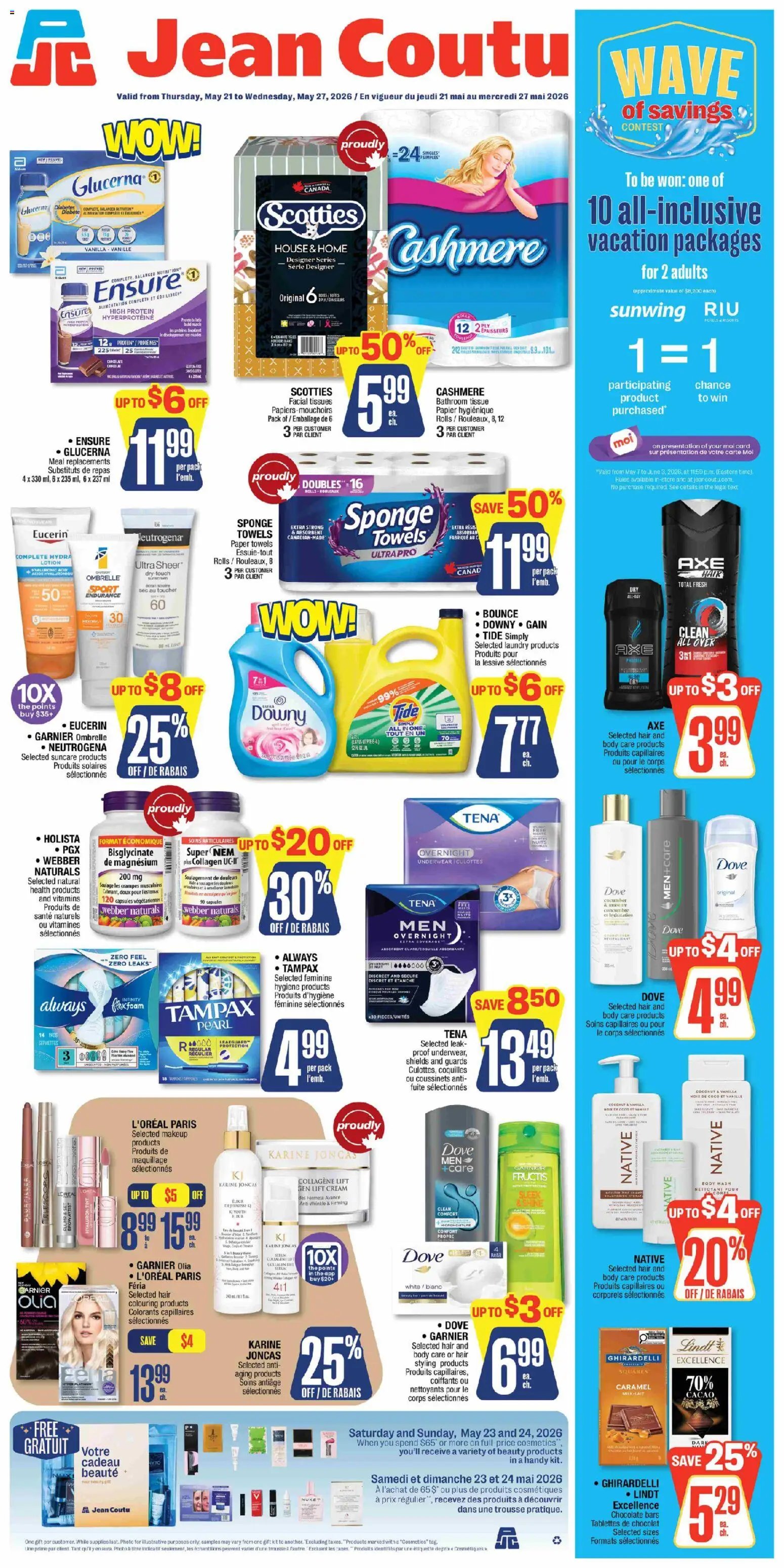 Jean Coutu weekly flyer (2026-05-21 - 2026-05-27) | 1