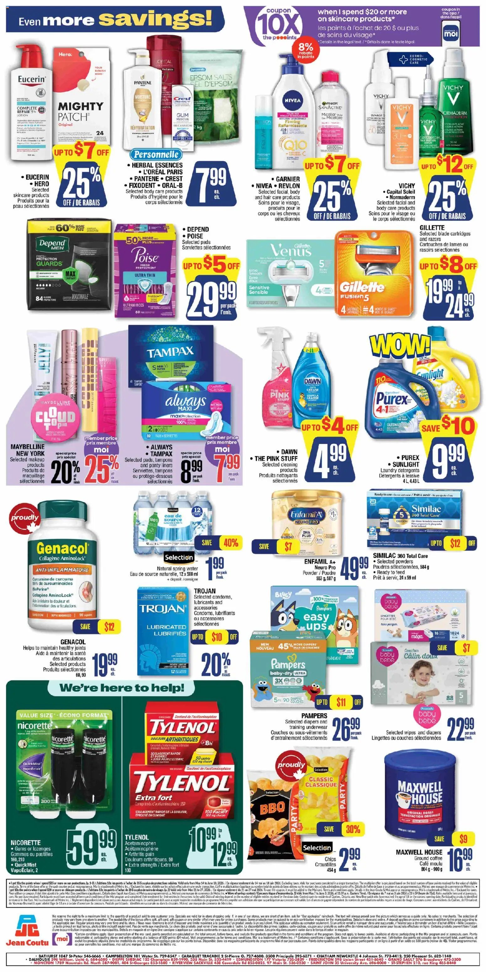 Jean Coutu weekly flyer (2026-05-21 - 2026-05-27) | 2