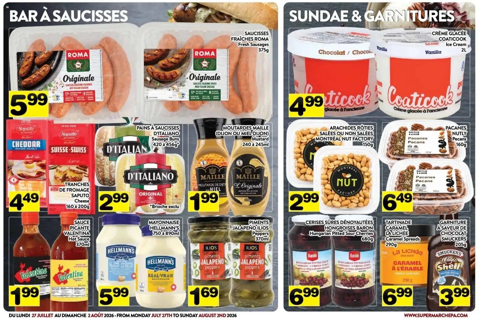 Pa Supermarché weekly flyer / circulaire
