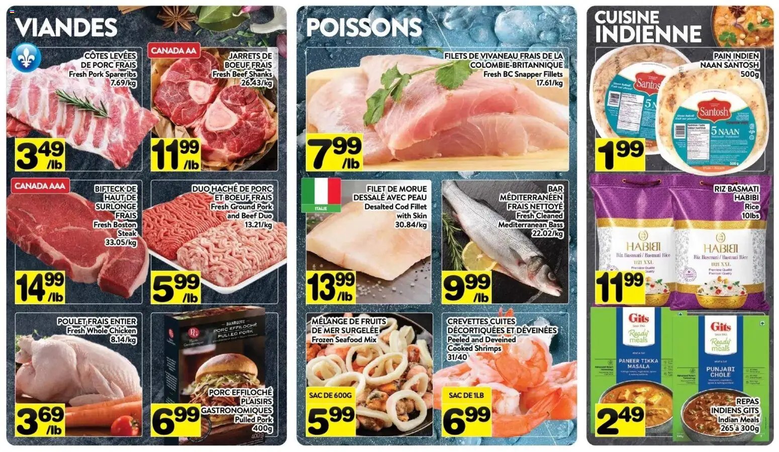 Pa Supermarché weekly flyer / circulaire