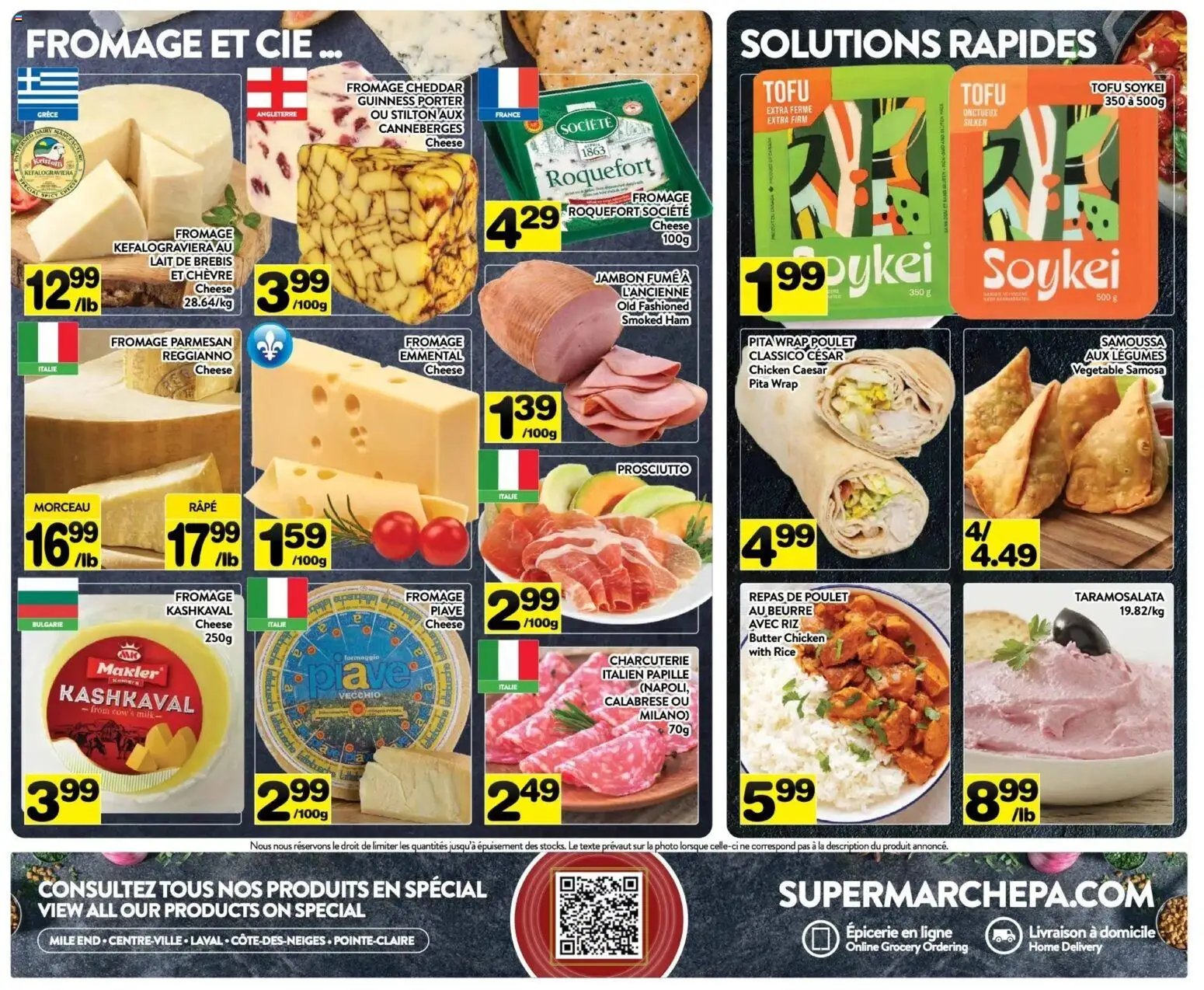 Pa Supermarché weekly flyer / circulaire